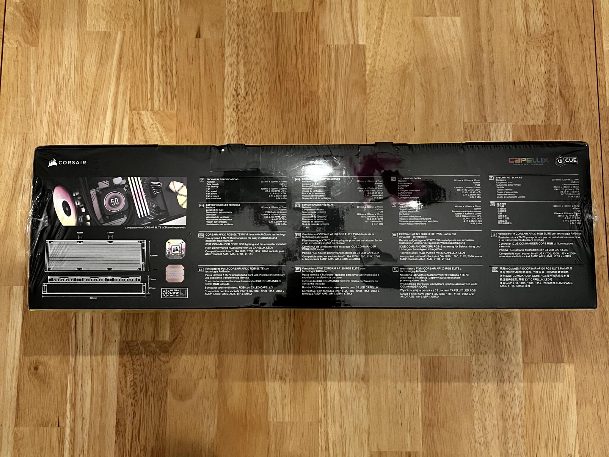 iCUE H150i Elite Capellix XT **NEW**