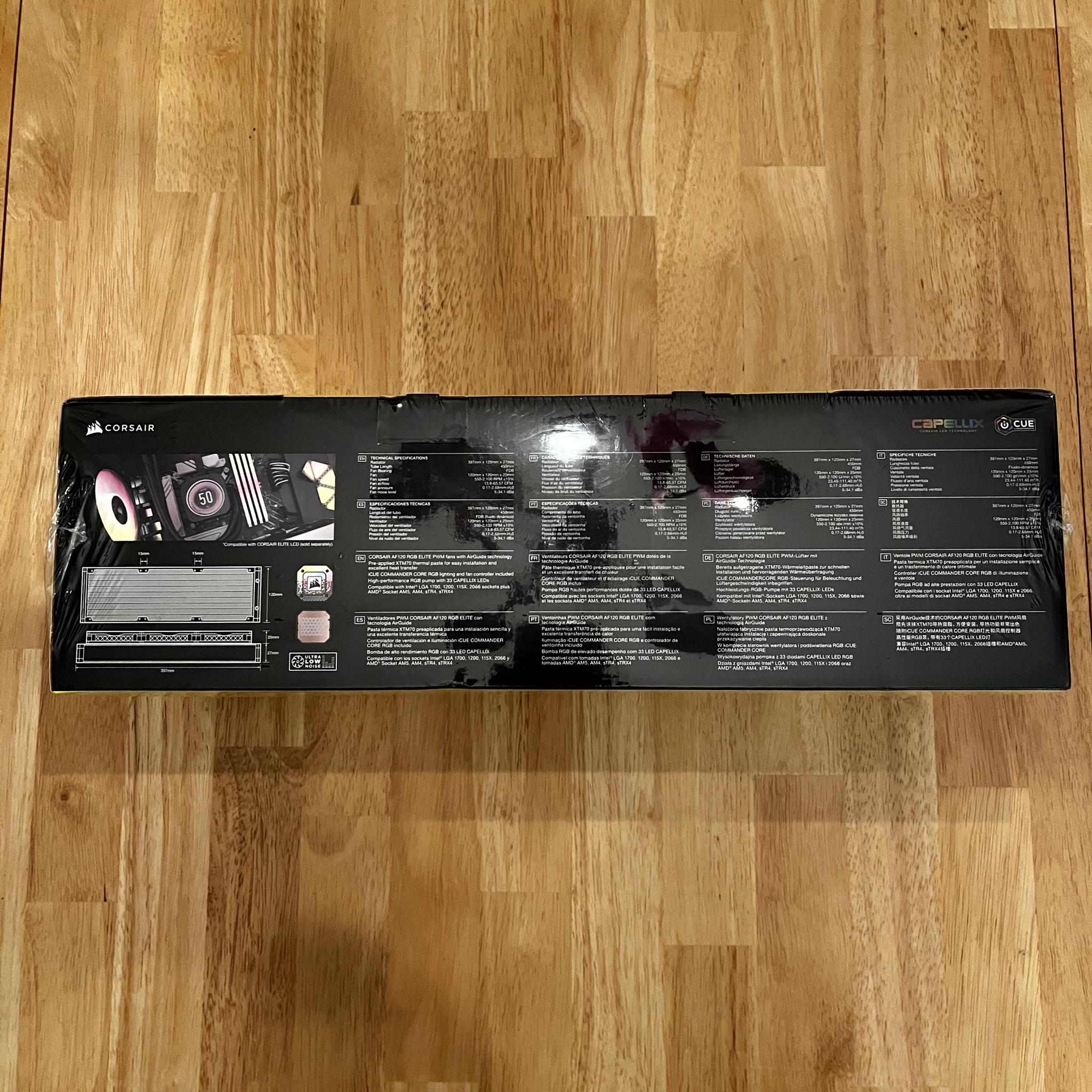 iCUE H150i Elite Capellix XT **NEW**