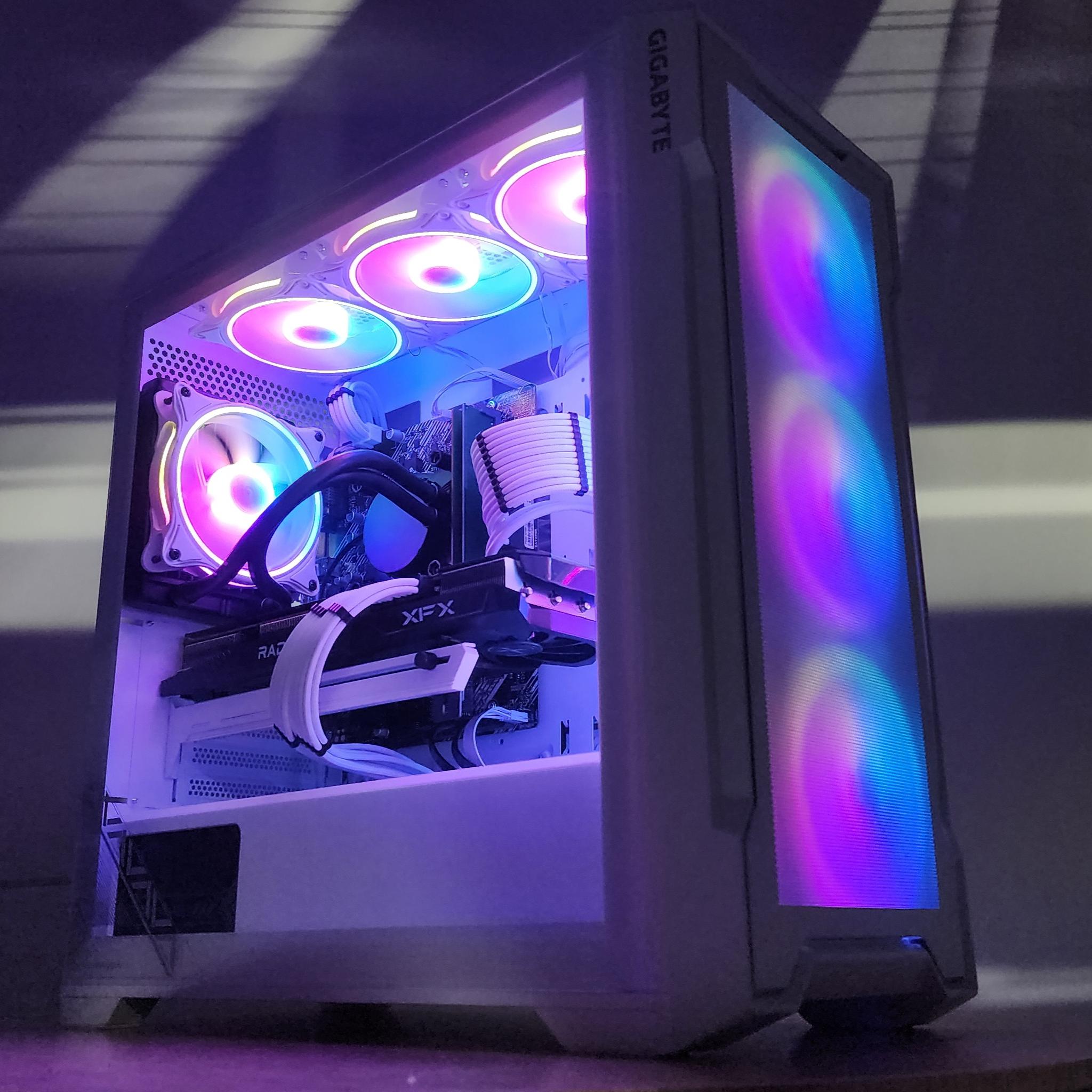 Gaming PC i5-10400F 16GB RAM 512GB SSD+2TB HDD RX 6700 10GB Windows 11 Computer