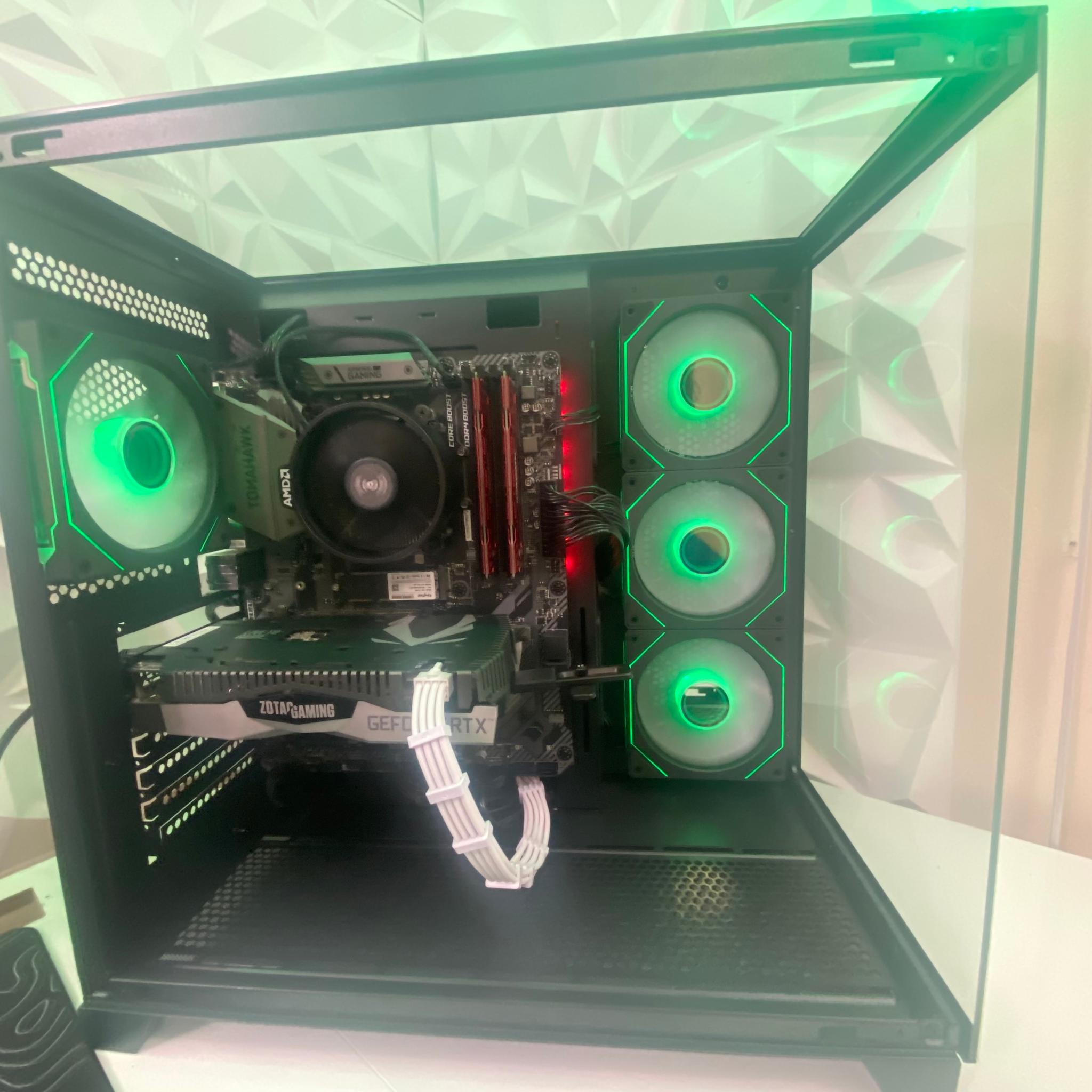 Pure Aesthetic Gaming PC | Ryzen 5 | RTX 2060 | 32GB RAM | 512GB SSD