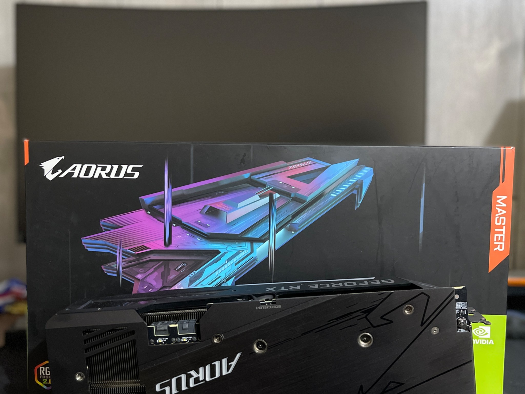 🔥 AORUS GeForce RTX 3060 Ti Master - Triple Fan RGB GPU