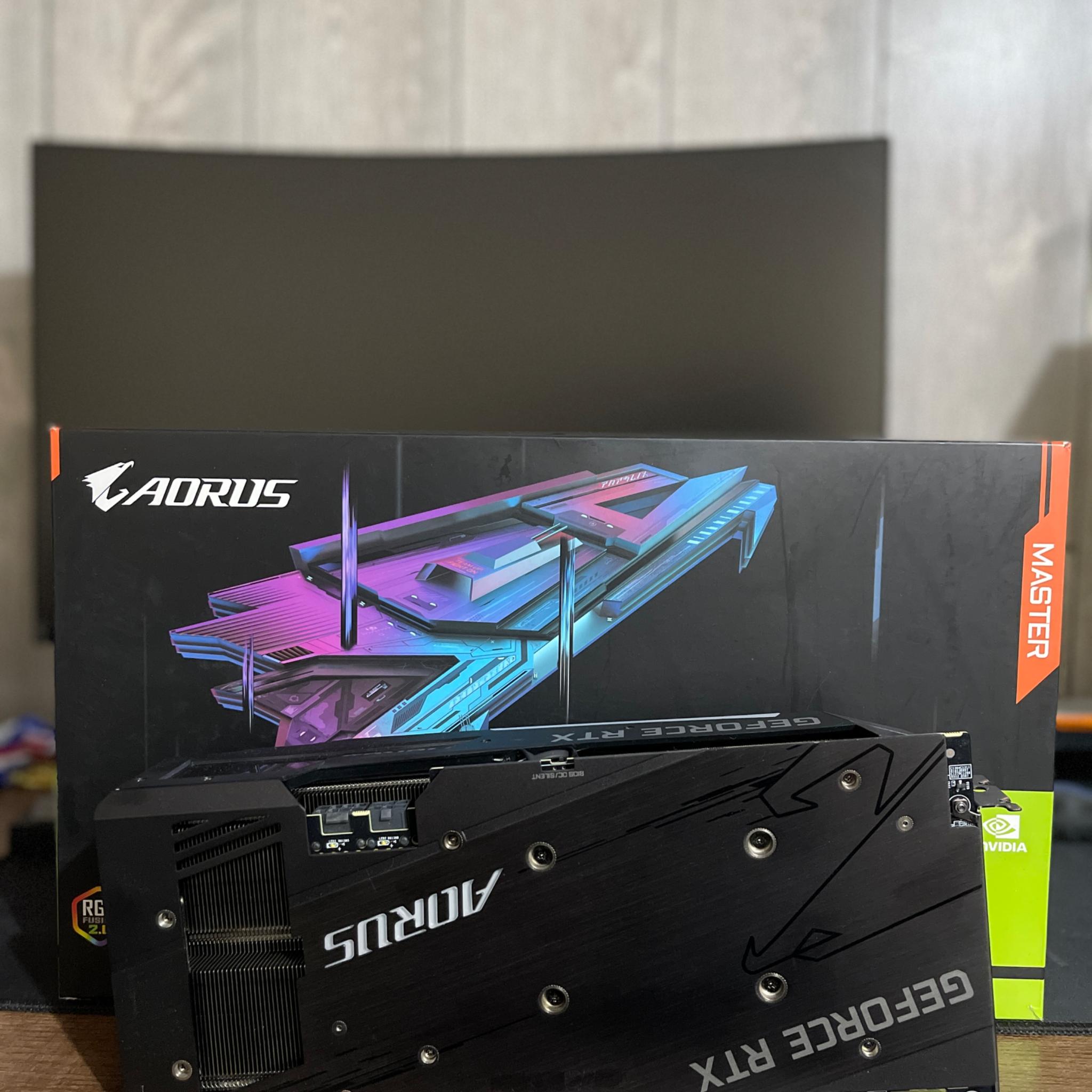🔥 AORUS GeForce RTX 3060 Ti Master - Triple Fan RGB GPU