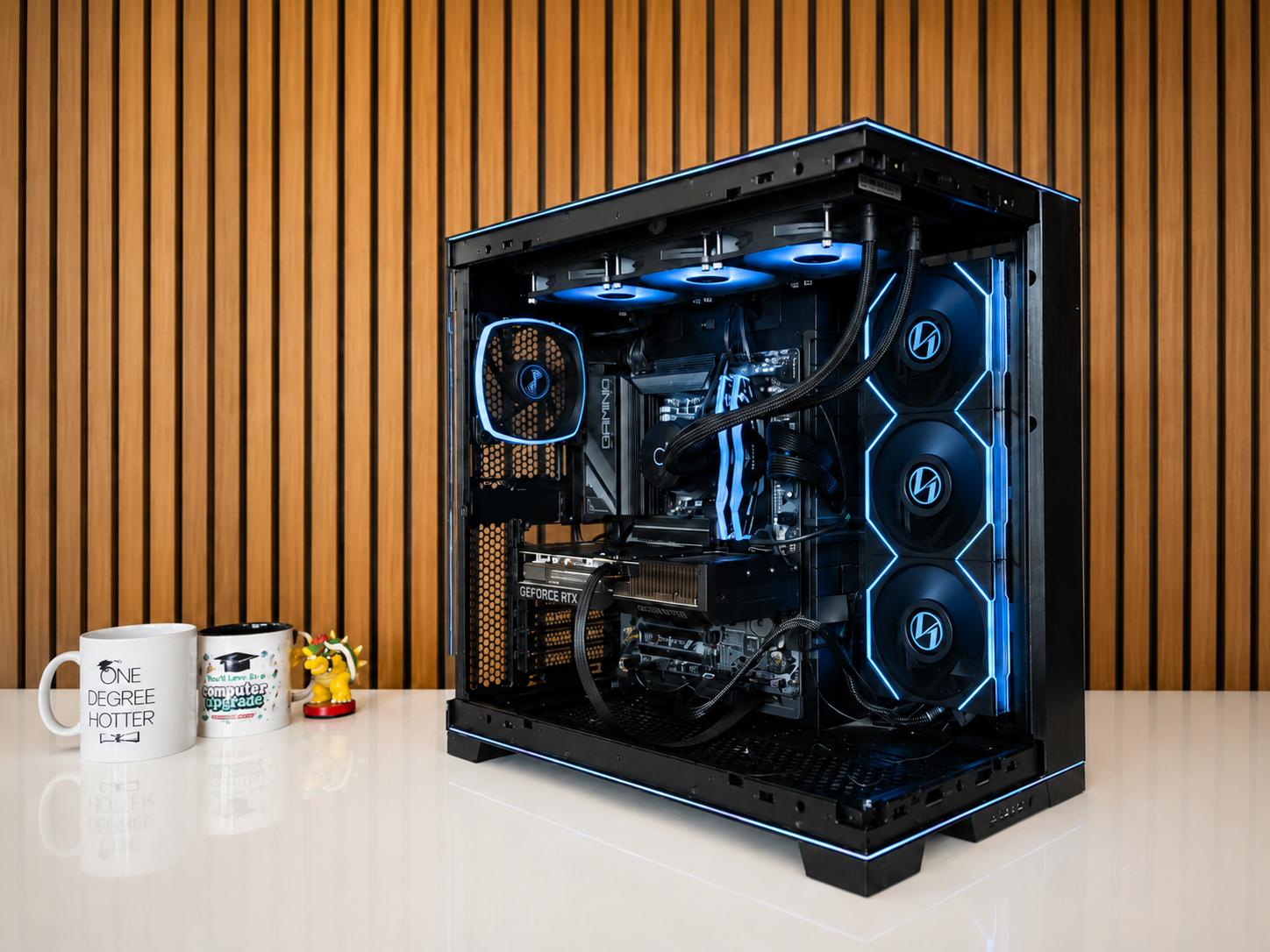 💻 RTX 4070 Gaming PC 💻| lian Li | Ryzen 5 7600X | DDR5 | 32GB RAM | LCD Fans | WiFI