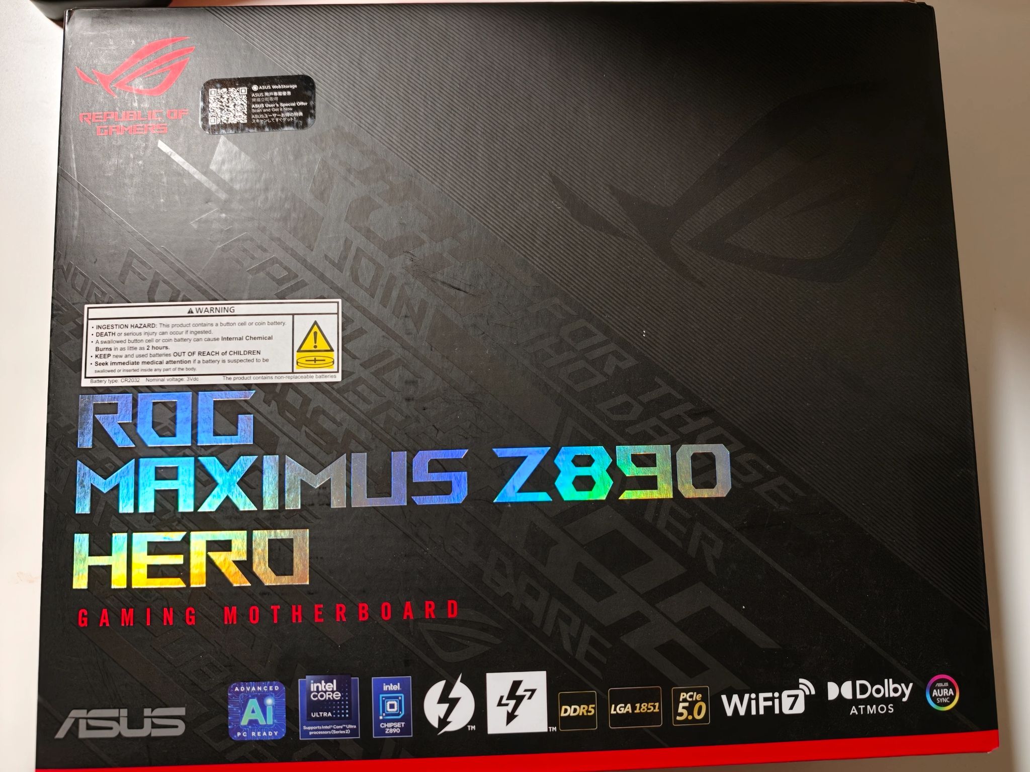 Motherboard Cpu Combo. 270K SP89+Asus Rog Maximus Z890