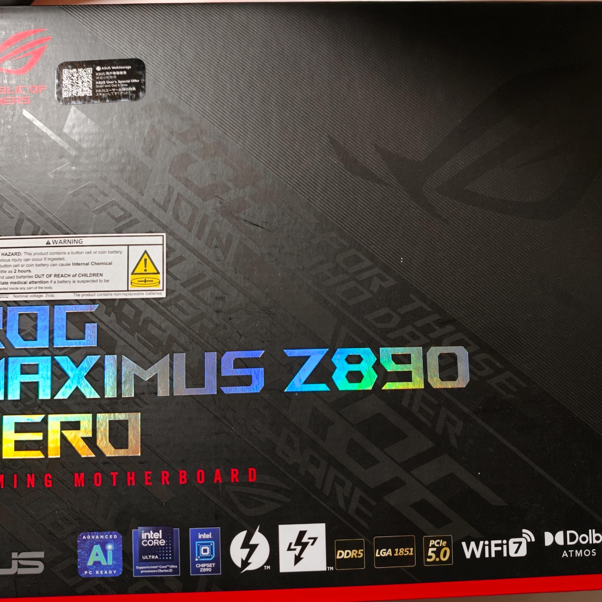 Motherboard Cpu Combo. 270K+Asus Rog Maximus Z890