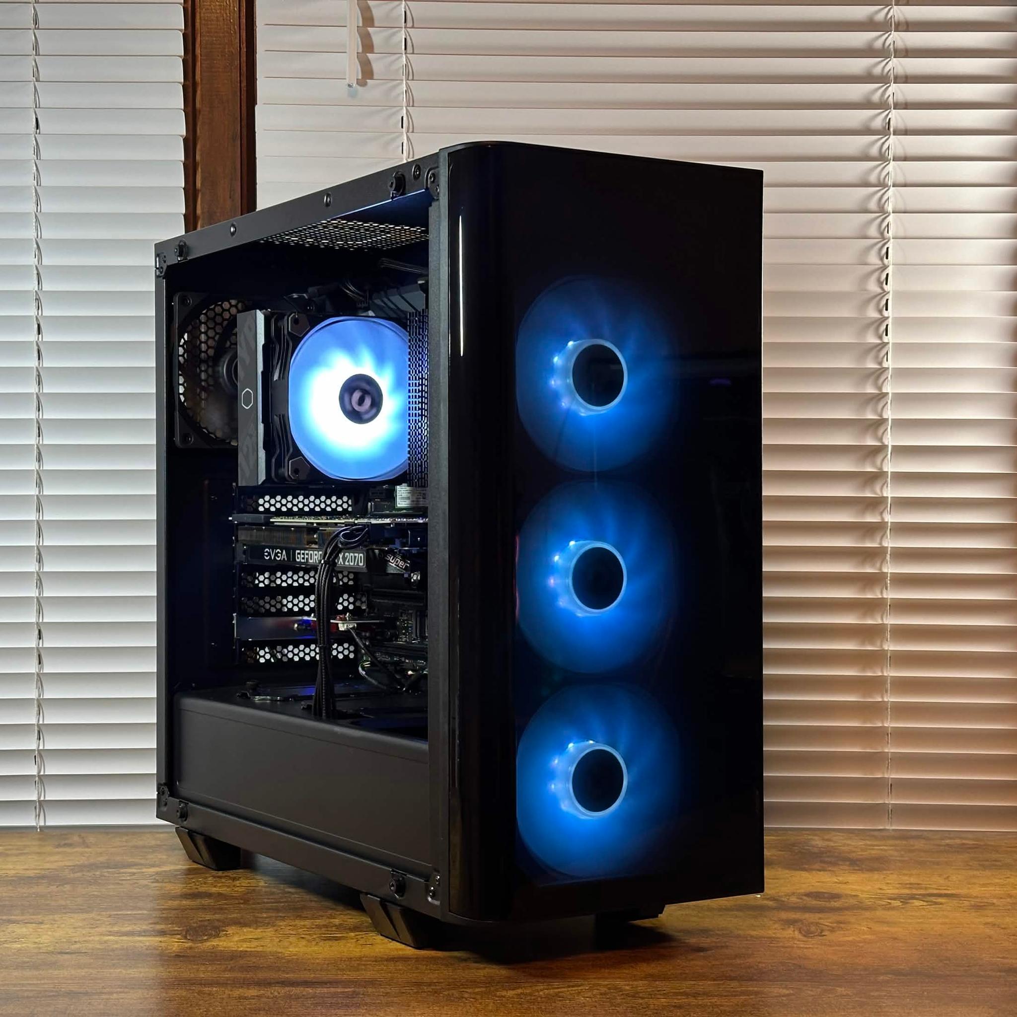 RTX 2070S 8GB | Ryzen 7 2700 | 16GB DDR4 | 512GB NVME | Win11 | WIFI | 1080P/1440P Gaming PC