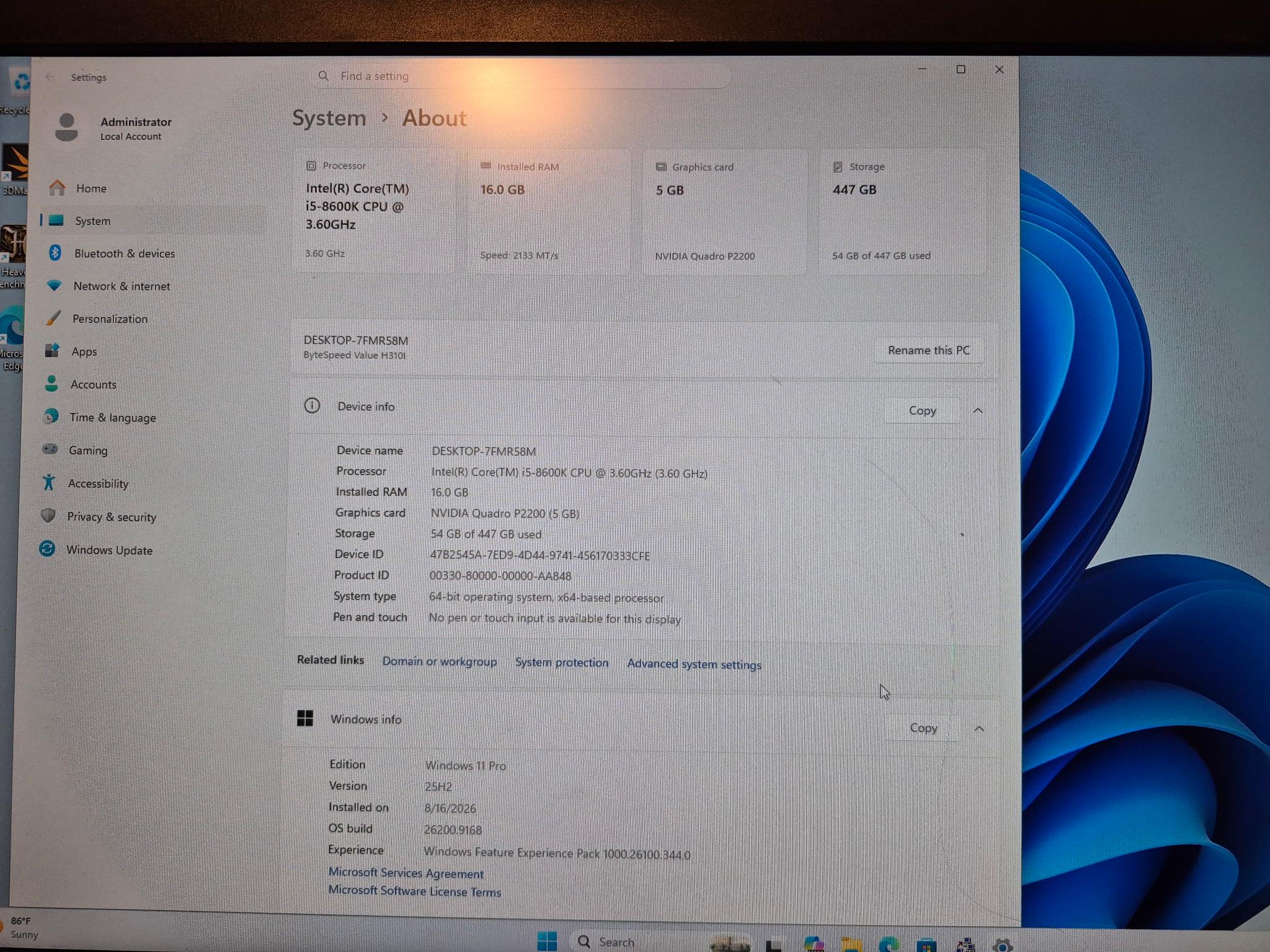 140 FPS Fortnite | i5-8600K, 16GB RAM, 5GB Nvidia, 480GB SSD, Win11
