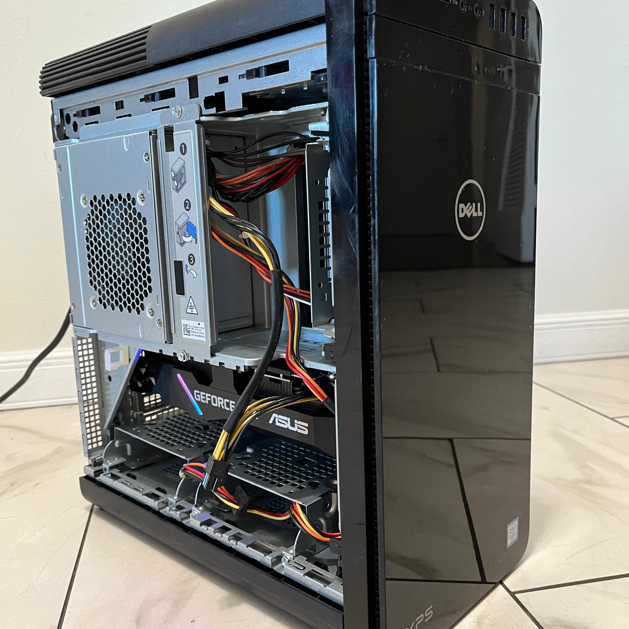 NVIDIA RTX 2070, Intel i7-6700, 16GB RAM, 512GB SSD - Dell Gaming PC w/Wi-Fi, BT