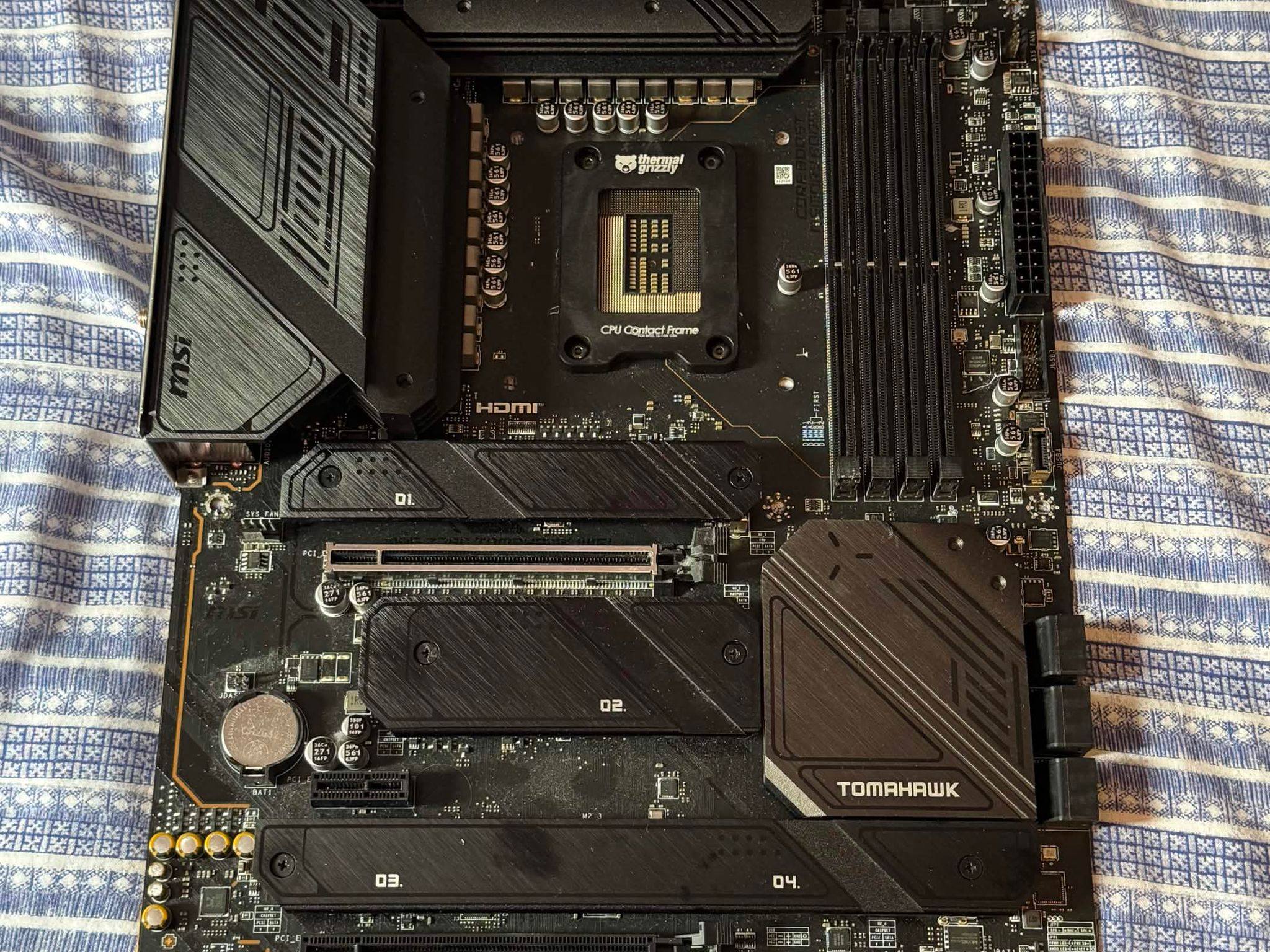 MSI MAG Z790 TOMAHAWK WIFI DDR5 Motherbaord + Contact Frame