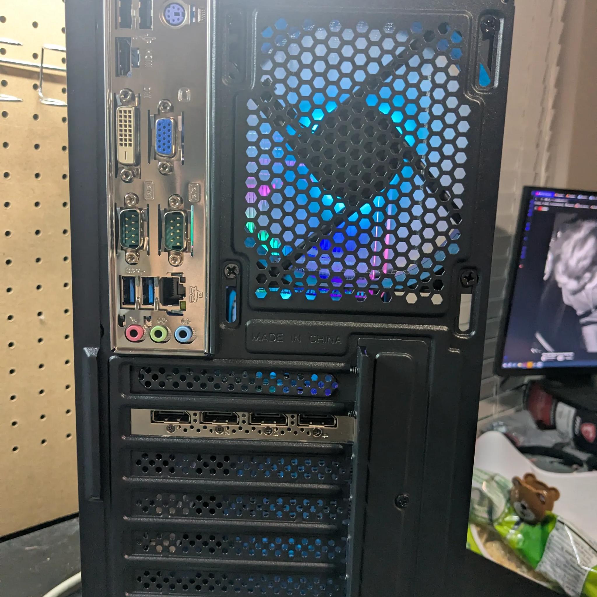 70 FPS Fortnite | 180 Day Warranty | i5-4570S, 16GB RAM, 500GB SSD, Nvidia 4GB GPU, RGB, Wifi, Win10