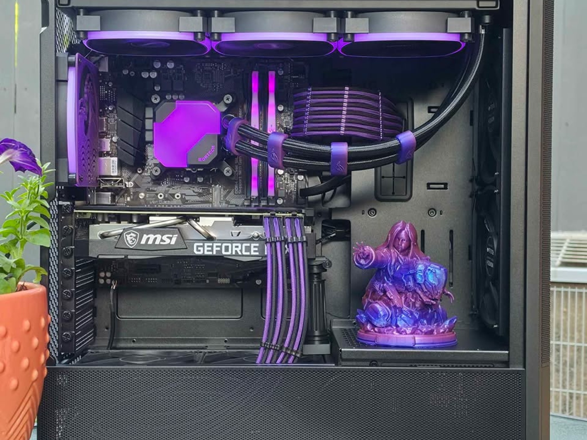 🌌Ultraviolet Gaming PC • Nvidia 3070, Intel i7, 32GB DDR4, SSD, WiFi • Plug n' Play Ready