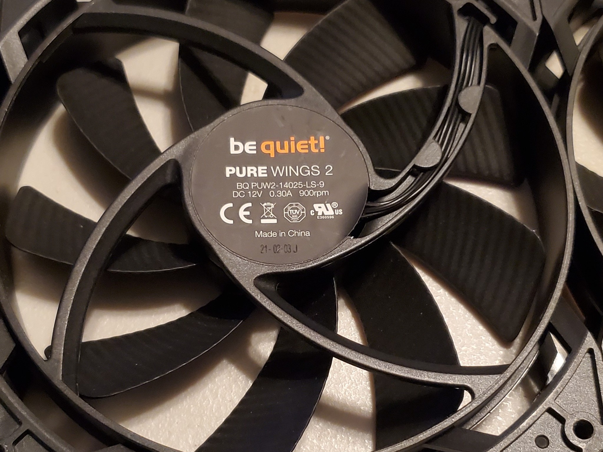 be quiet! Pure Wings 2 140mm 4pin PWM Fans (3-Pack)