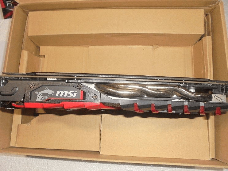MSI RX 480 Gaming X 4GB, Clean, tested Very Low Usage