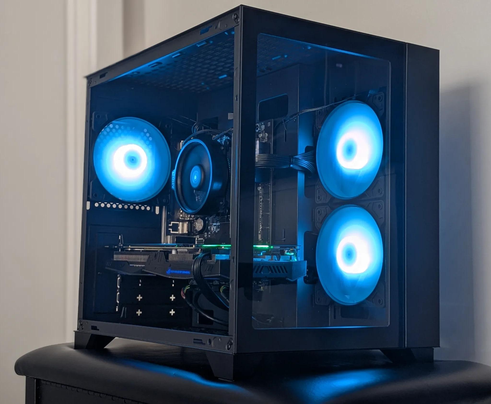 !SALE! Mjölnir | Nvidia GTX 1070 8GB | Ryzen 5 2600 | 1000GB SSD | 16GB RAM | WIFI | ARGB Gaming PC