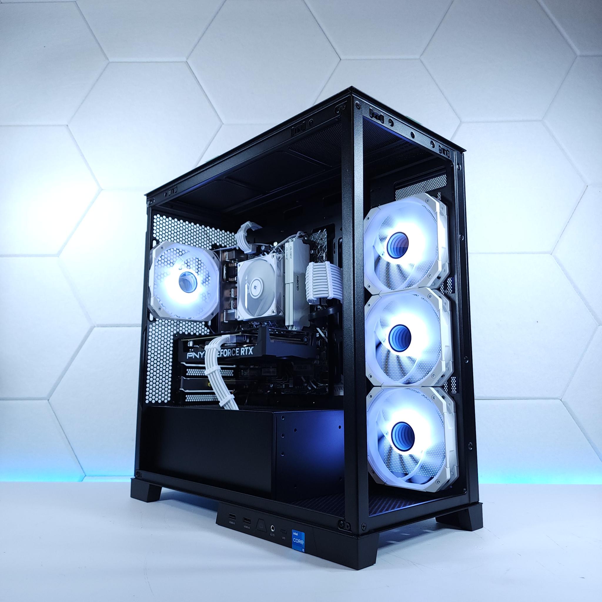 🤍RTX 4060●Core i5 12400F●1TB NVMe●32GB 3200MHz DDR4●1080p Gaming Computer