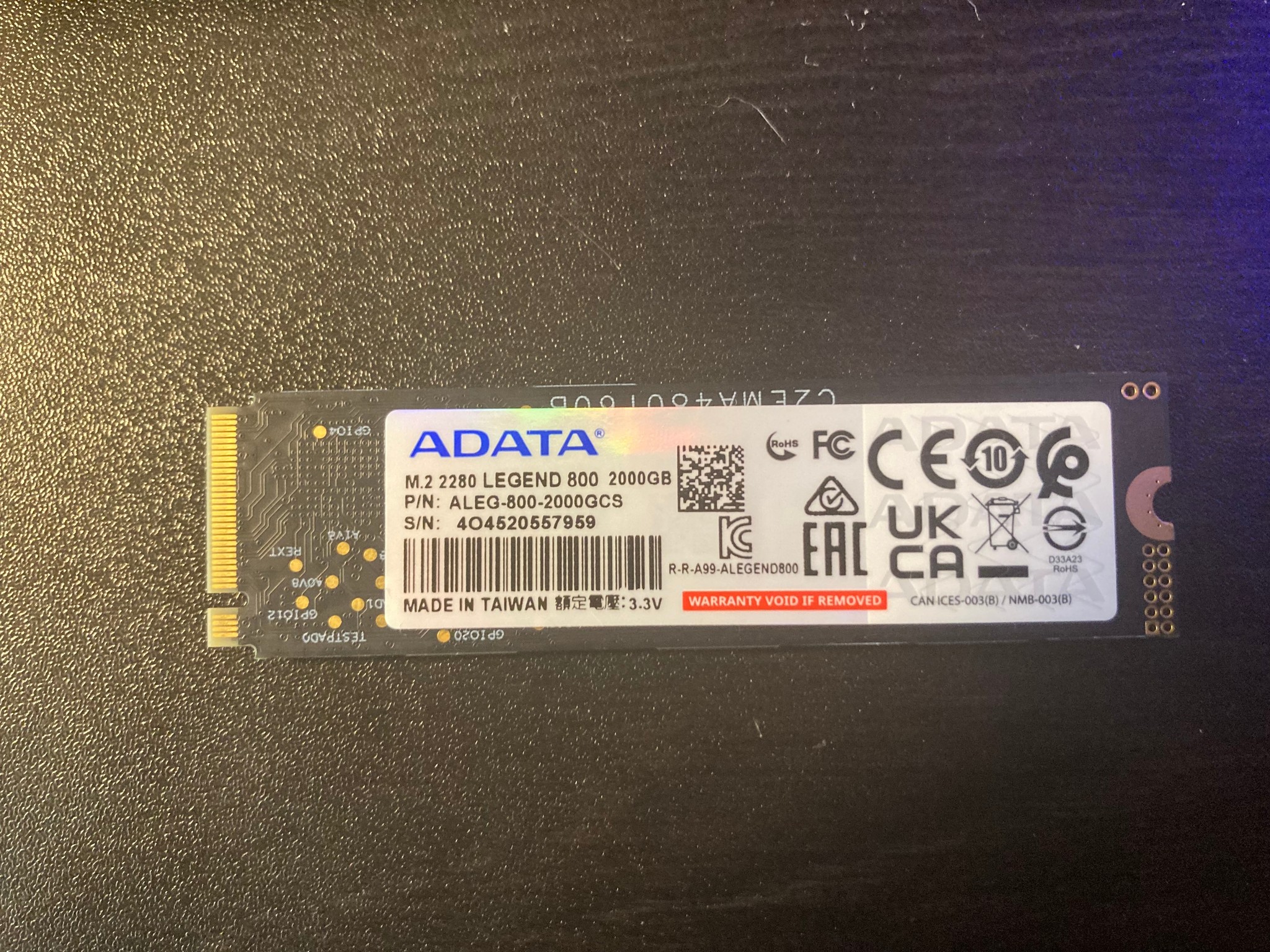 ADATA LEGEND 800 2TB (w/ Windows)