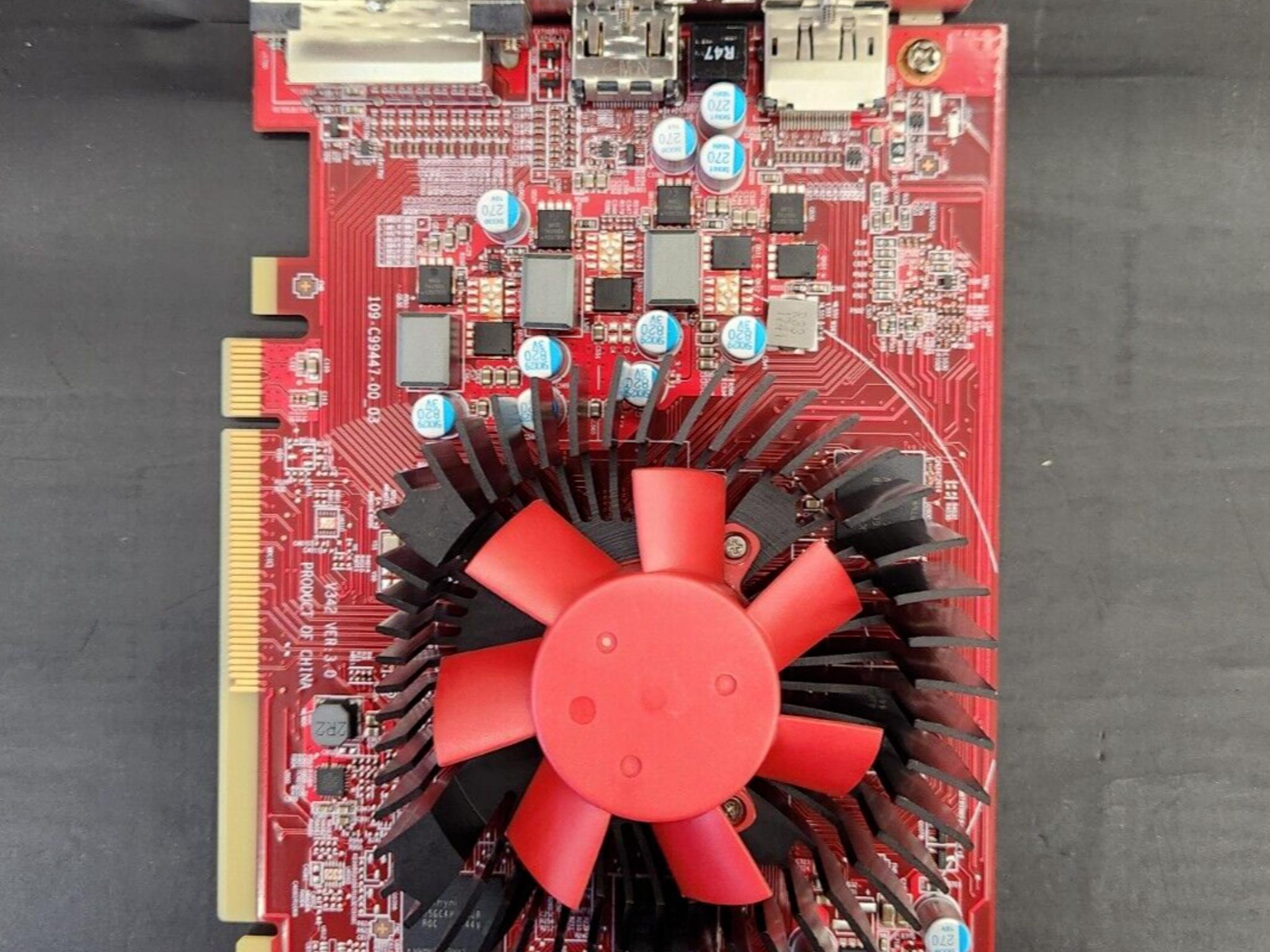 HP AMD Radeon RX 460 2GB GDDR5 Graphics Card - DisplayPort, DVI, HDMI
