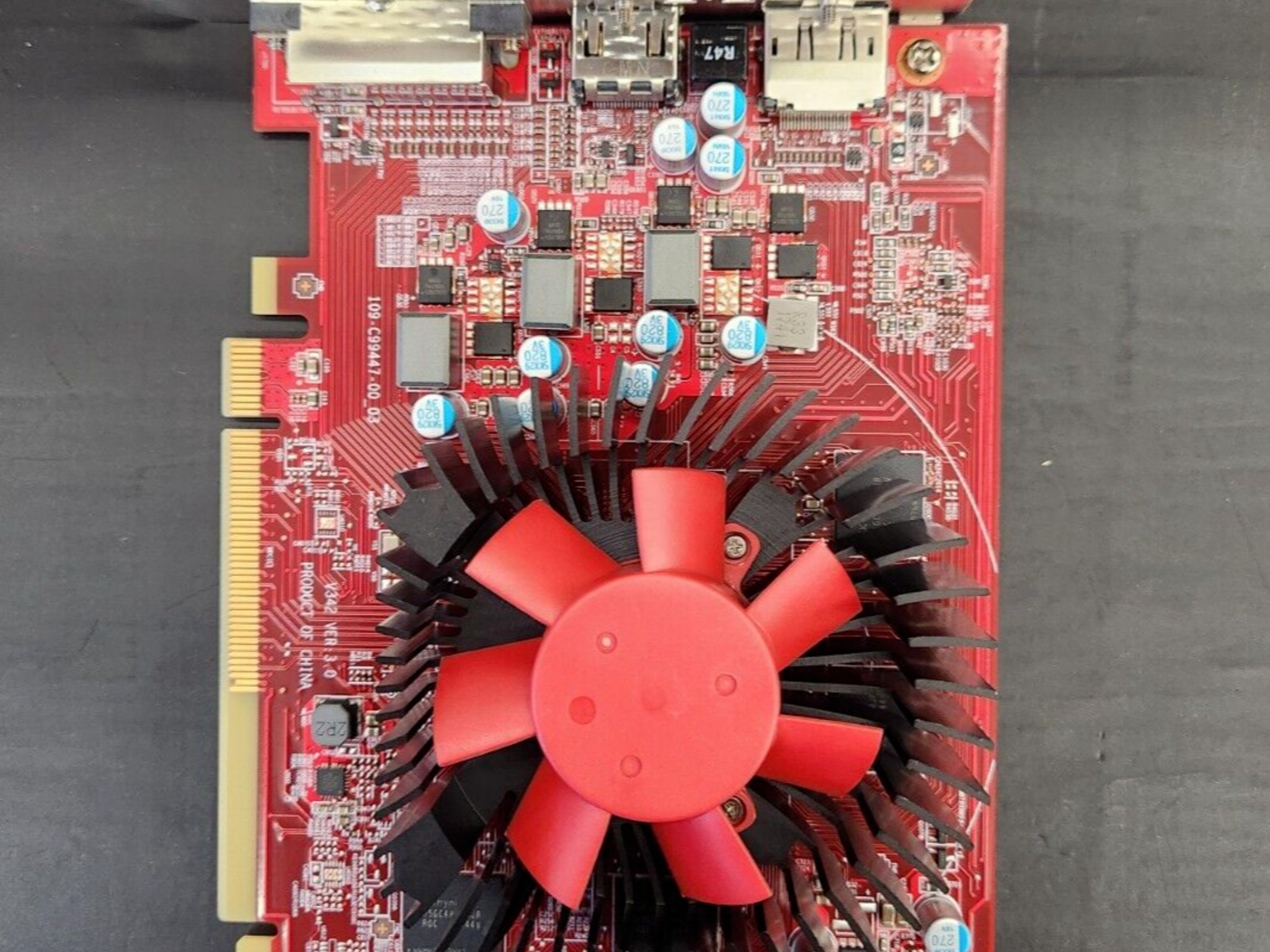 HP AMD Radeon RX 460 2GB GDDR5 Graphics Card - DisplayPort, DVI, HDMI