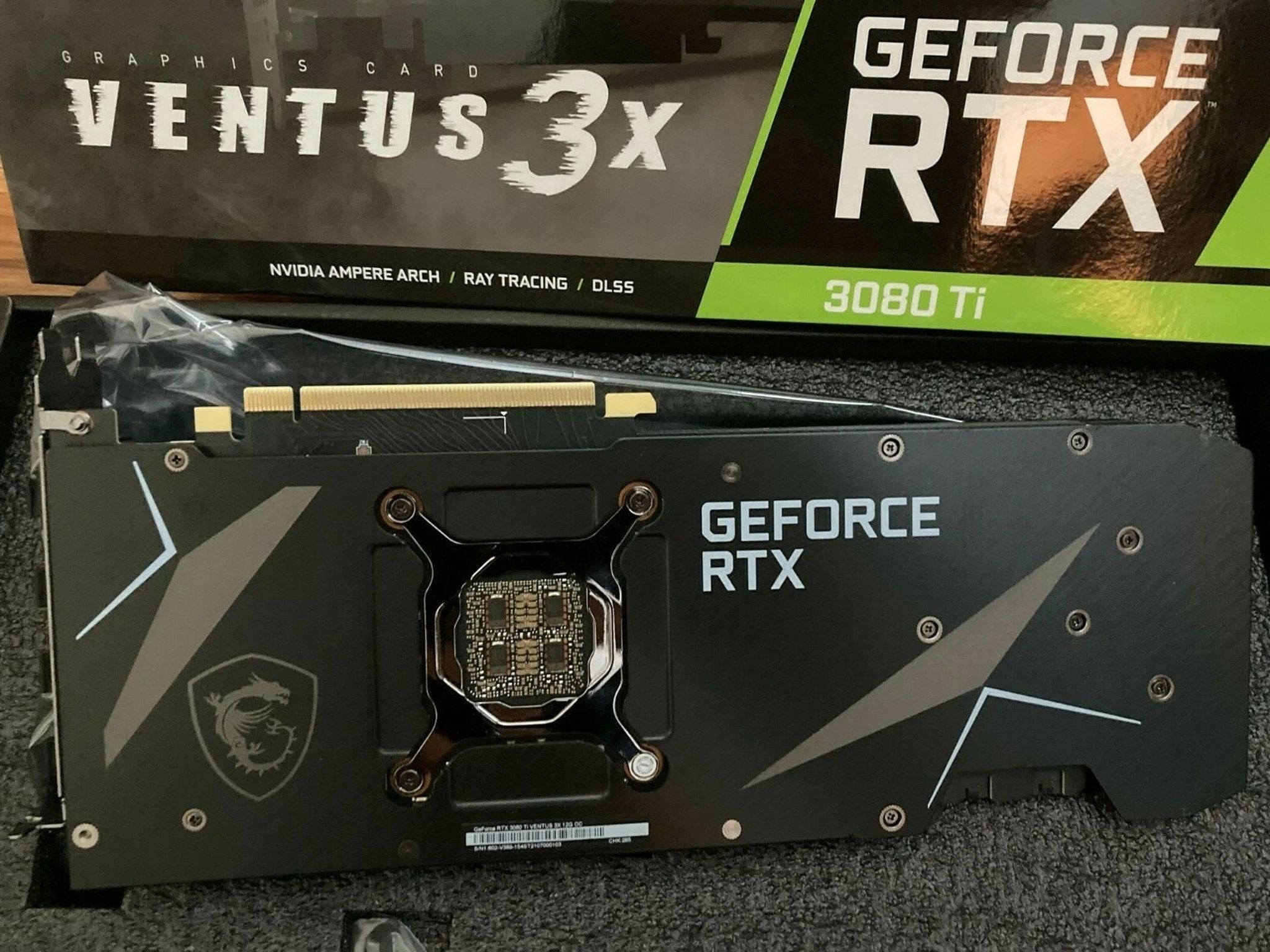 GeForce RTX 3080 Ti VENTUS 3X 12G OC Edition