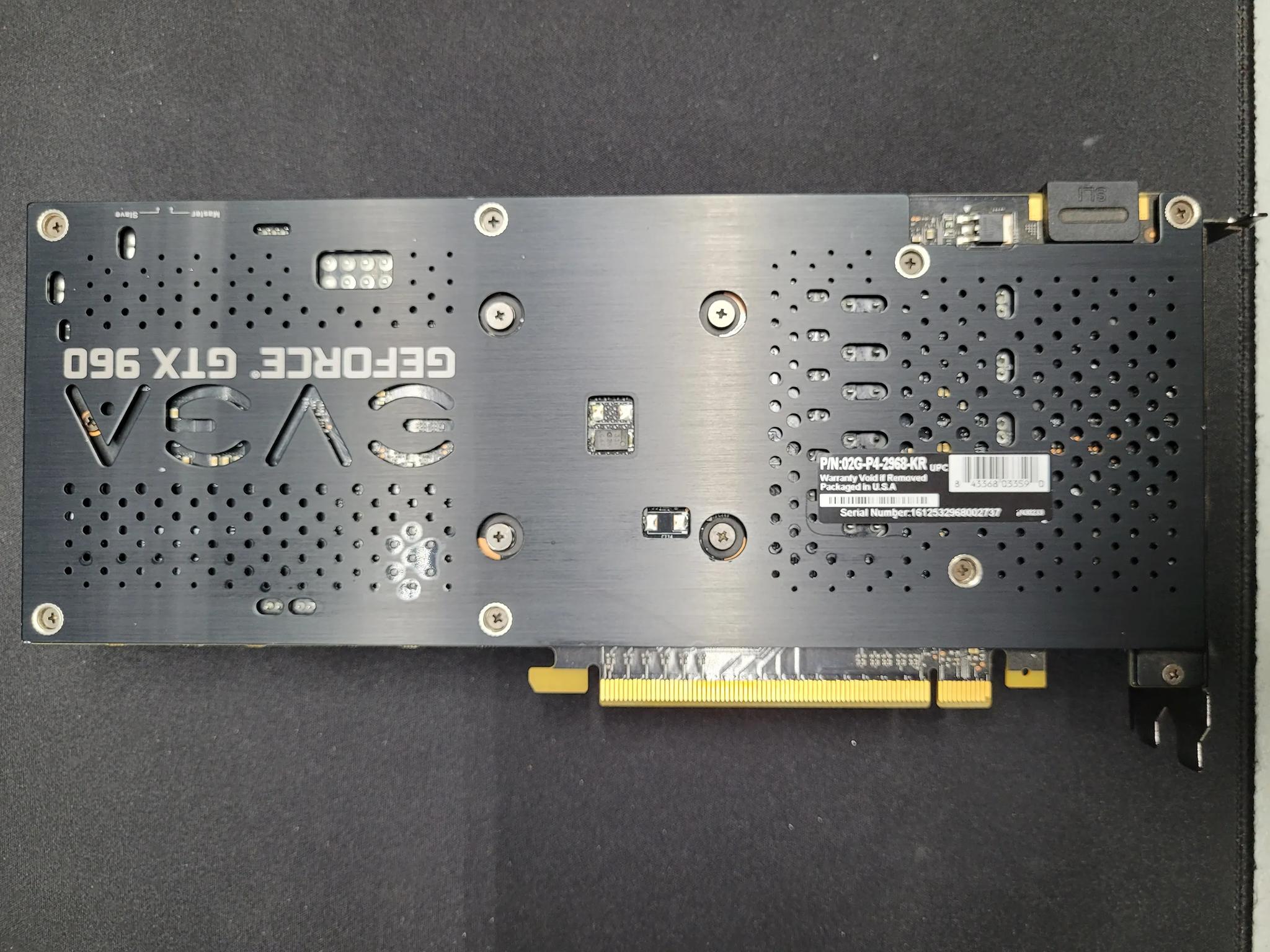 Nvidia GTX 960 2gb