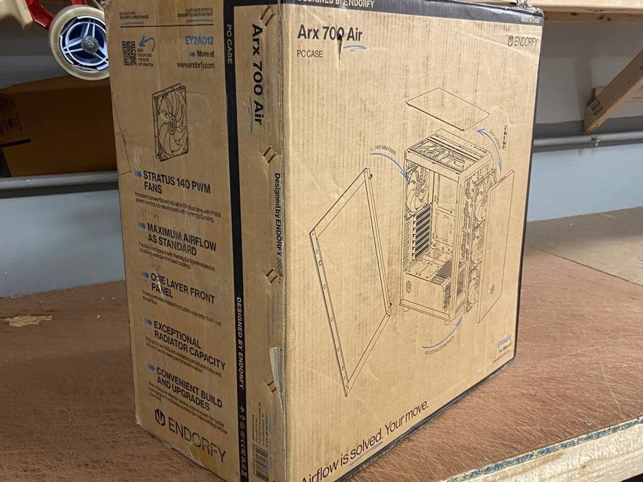 Endorfy Arx 700 Air - ATX Computer Case (EY2A012)