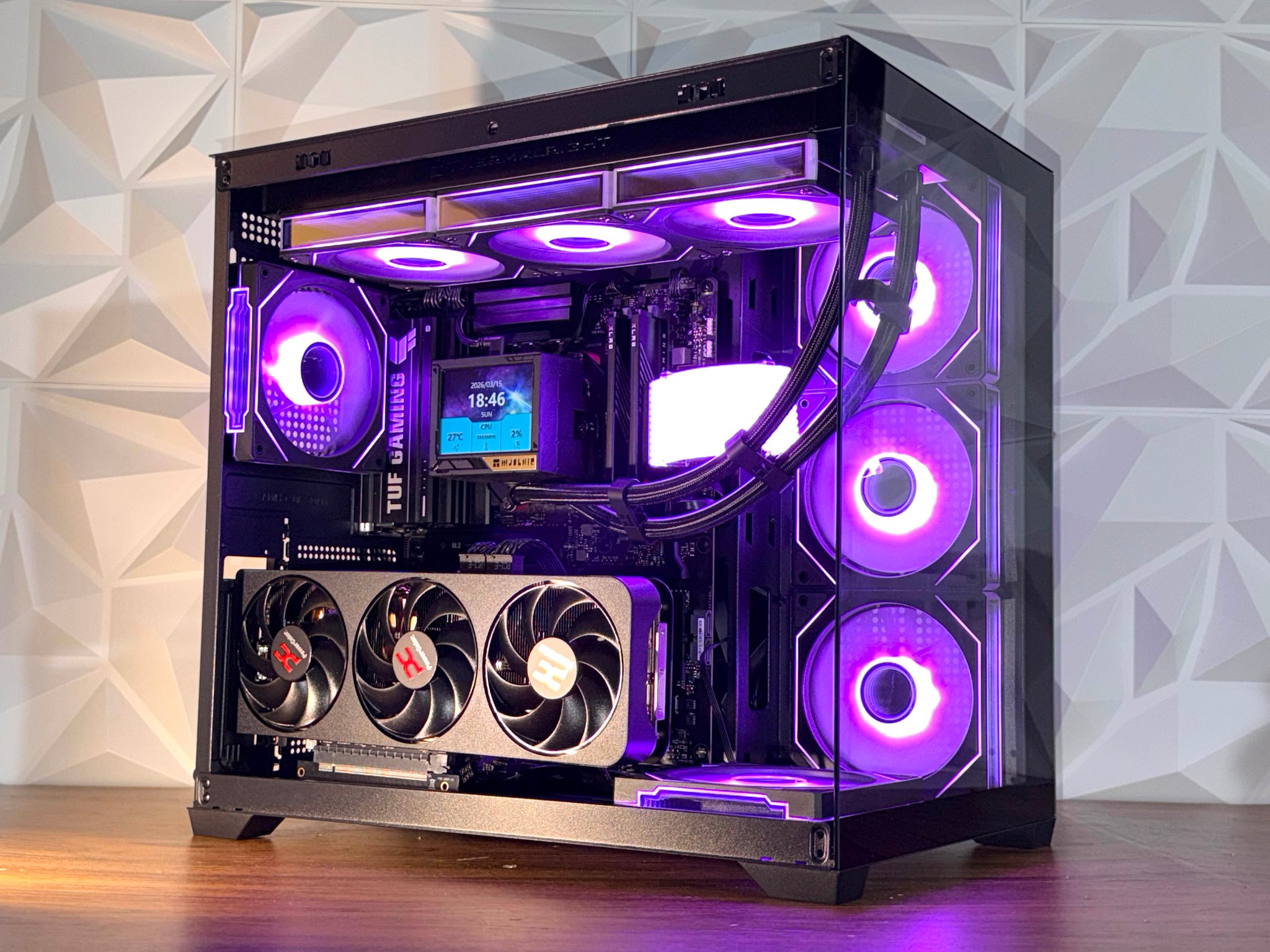 🔥RX 9070 XT | Ryzen  7900X/9800x3d | 32GB DDR5 | 1TB NVMe | LCD AIO | W11 Pro "Fireflare Phantom"🔥