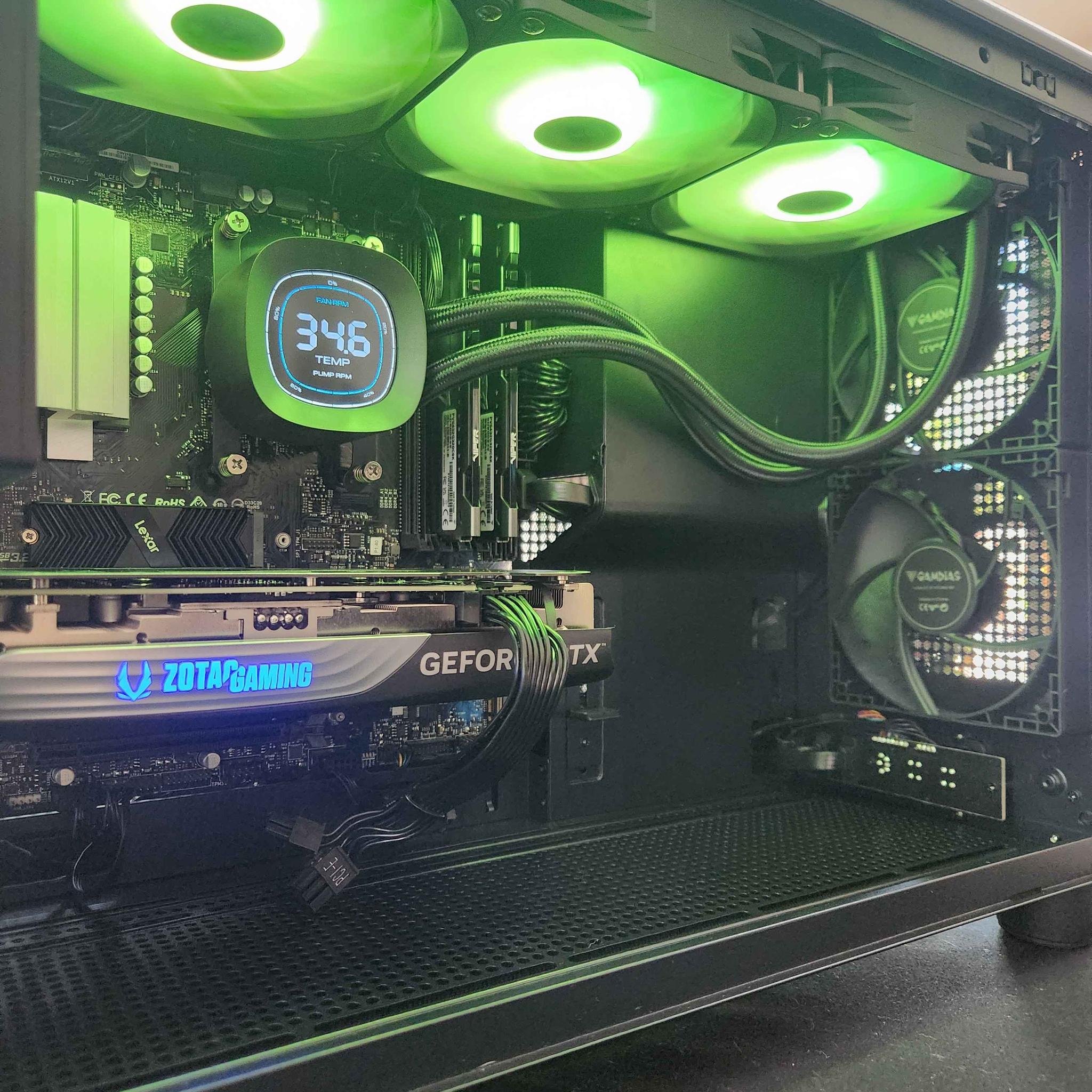 🍀RTX 4070 | Ryzen 5 5600X | 32GB DDR4 | 2TB NVMe | WiFi | Windows