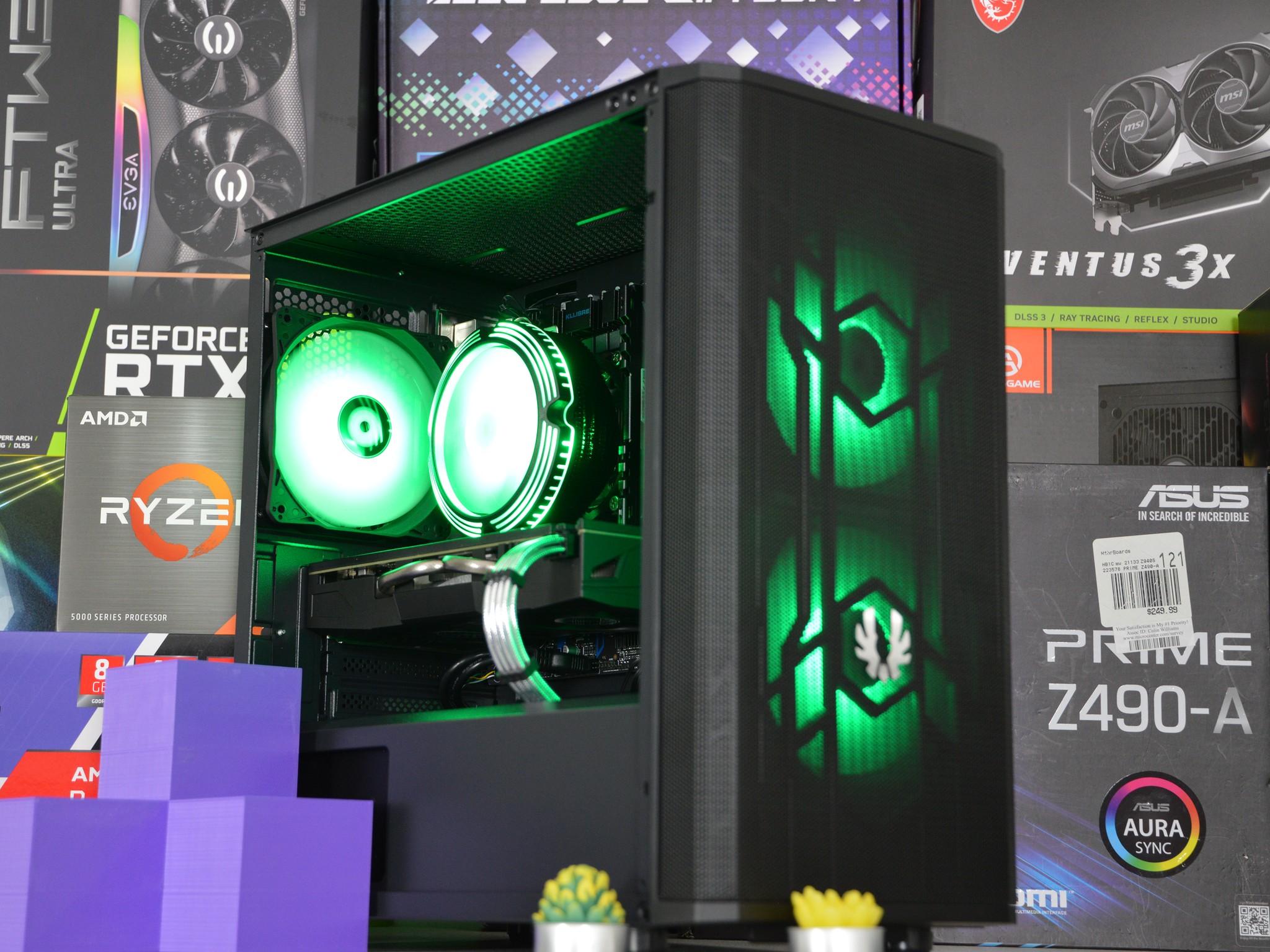 🔵⚫️| RX 580 8GB | INTEL XEON E5 2670 V3 | 16GB RAM | 1TB SSD | Midnight Cobalt 2.0 |