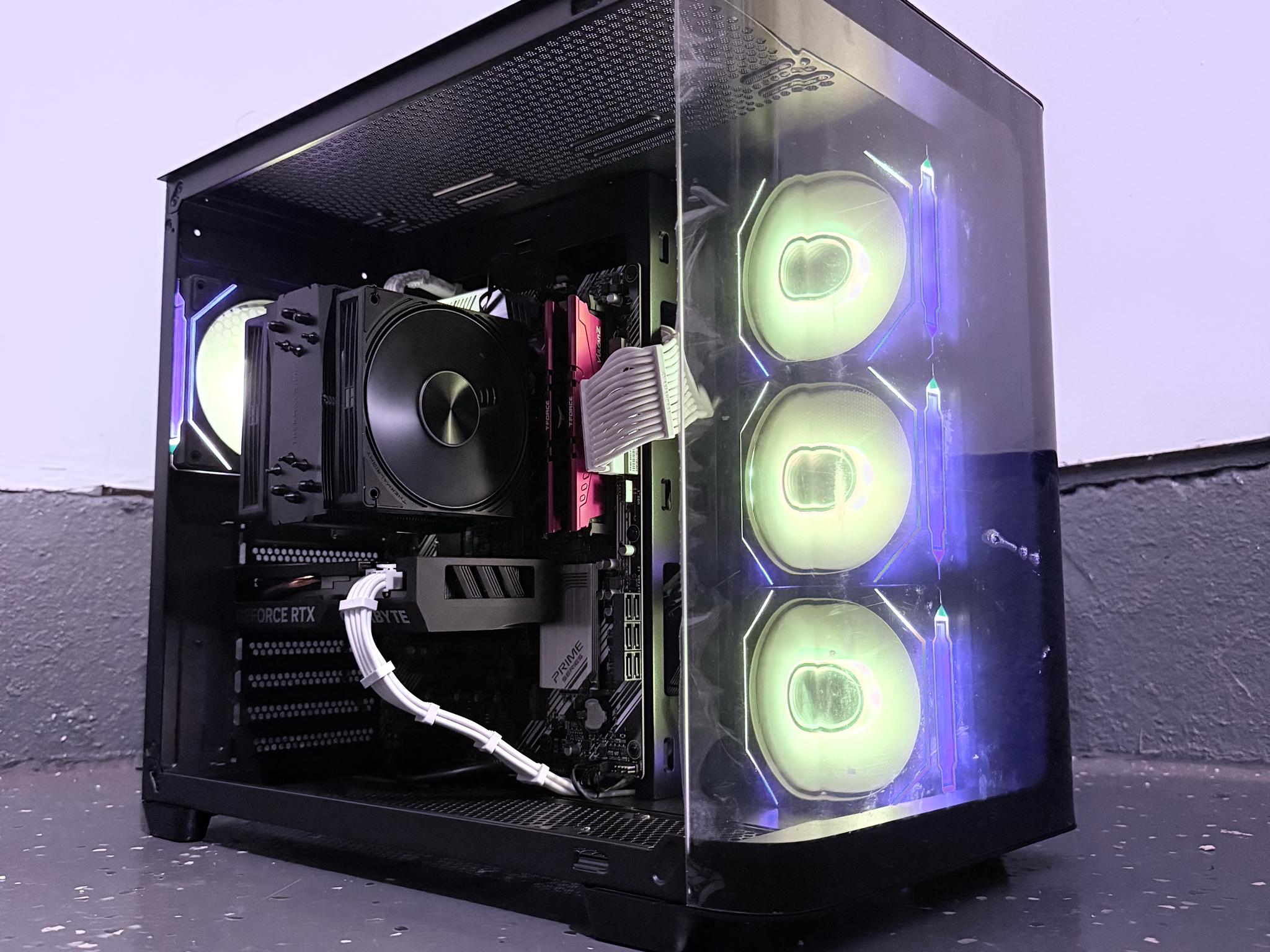 ⚫️"Neon Revenant"🌈 | 1080p Gaming | RTX 4060 | Ryzen 5 5500 | 16GB Ram | 1TB SSD | Free Shipping