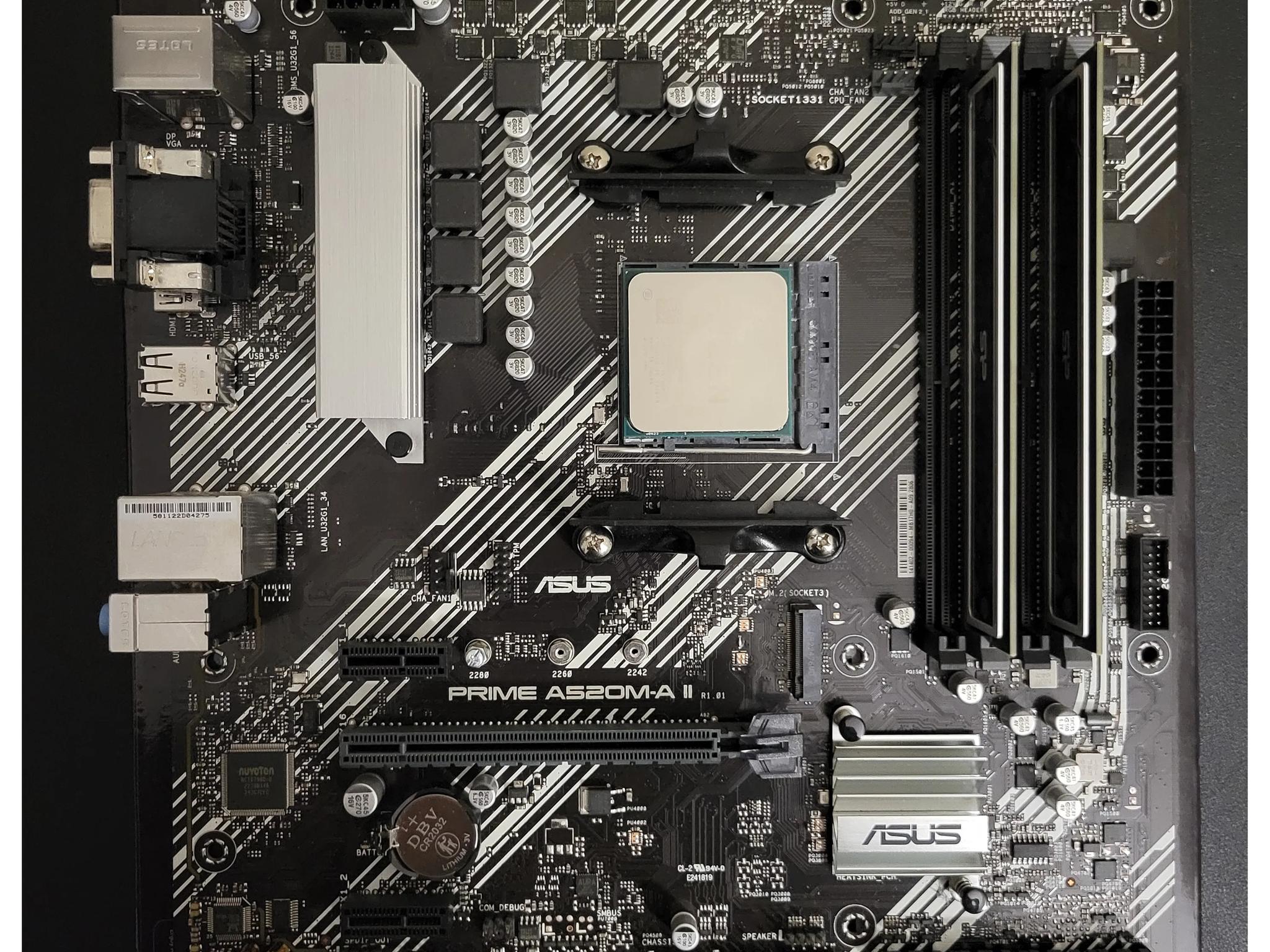 Ryzen 5 3600 Bundle W/Motherboard And Ram