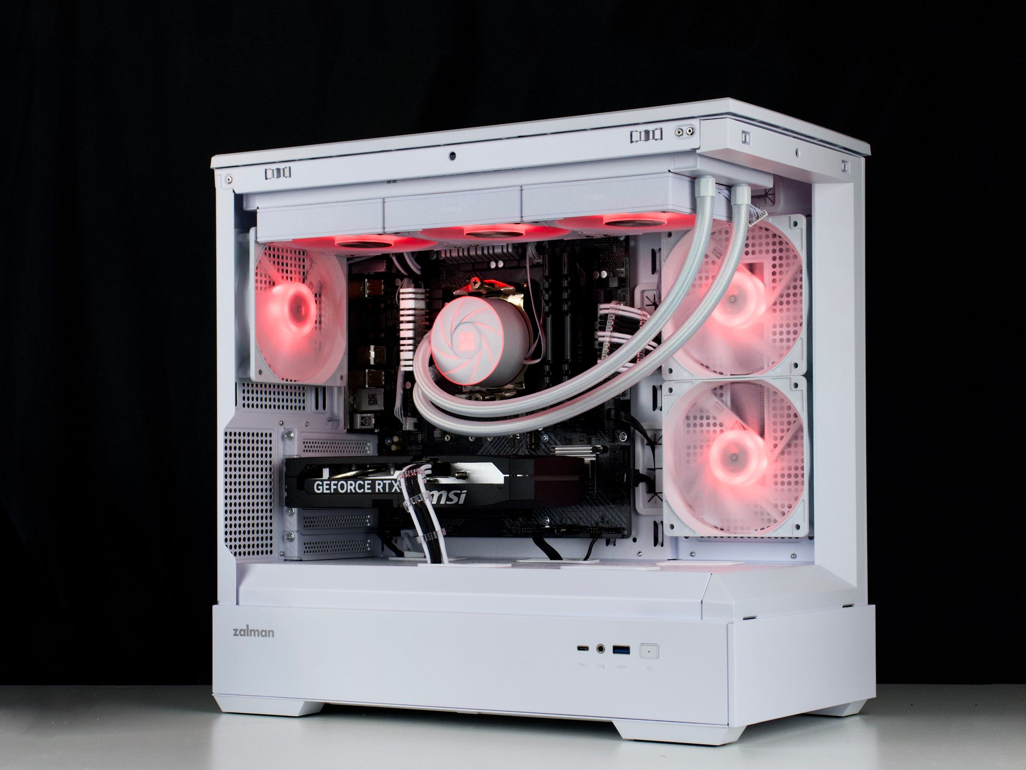 🧊❄️🧊 White Gaming PC – RTX 5060 TI, Ryzen 7 5700X, 32GB RAM