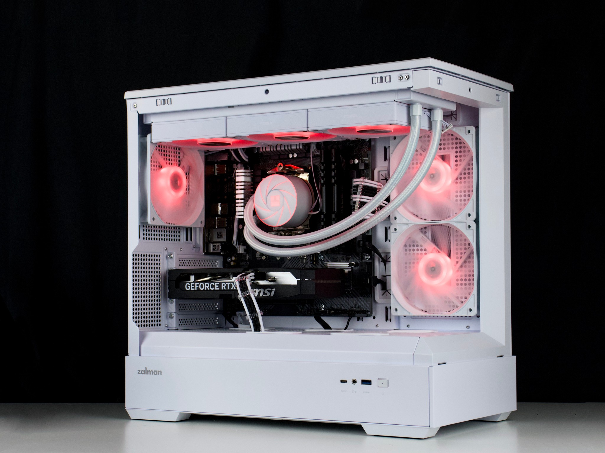 🧊❄️🧊 White Gaming PC – RTX 5060 TI, Ryzen 7 5700X, 32GB RAM, 1TB SSD - WiFi 🧊❄️🧊