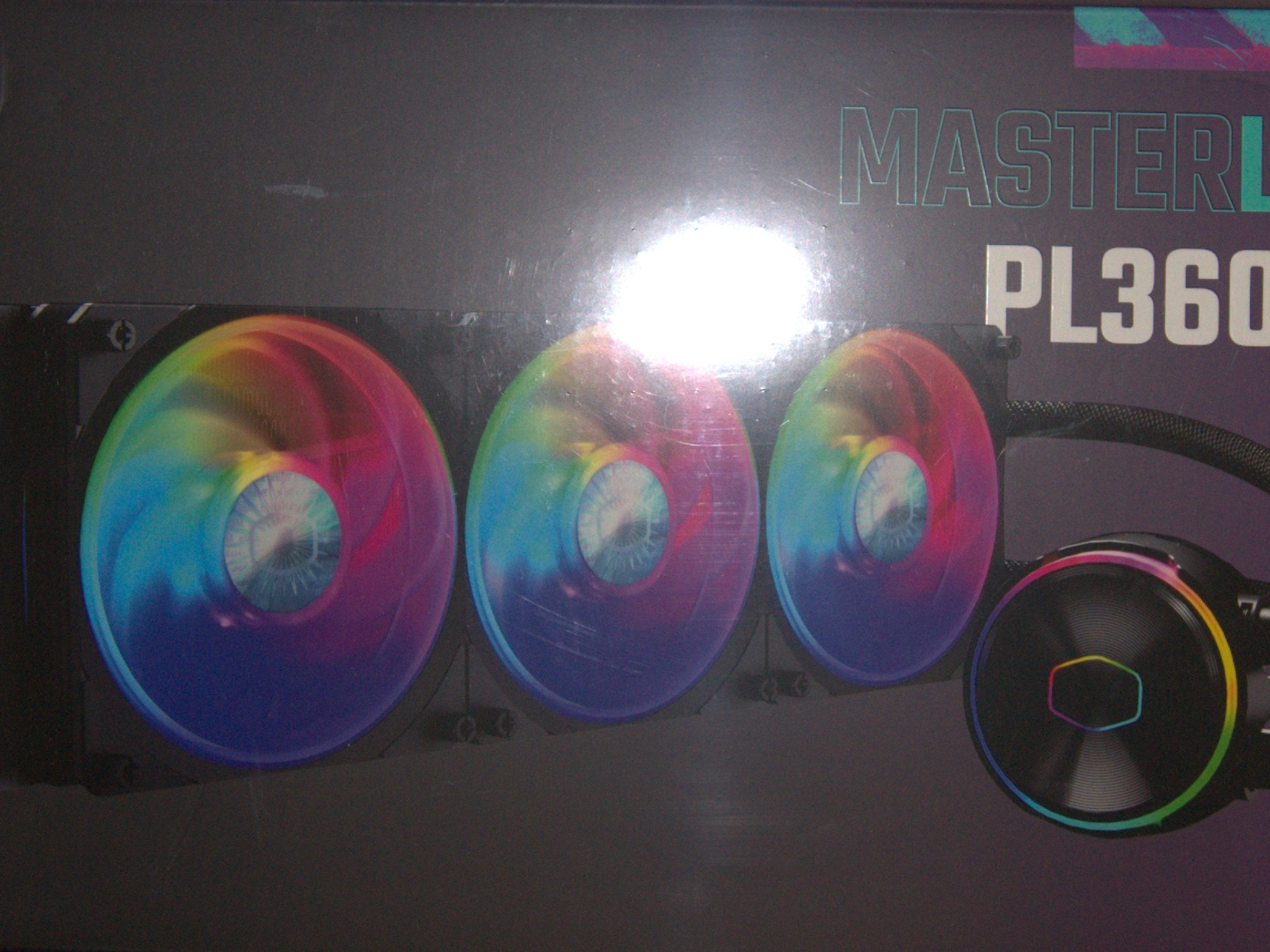 Cooler Master MasterLiquid PL360 FLUX Close-Loop AIO CPU Liquid Cooler
