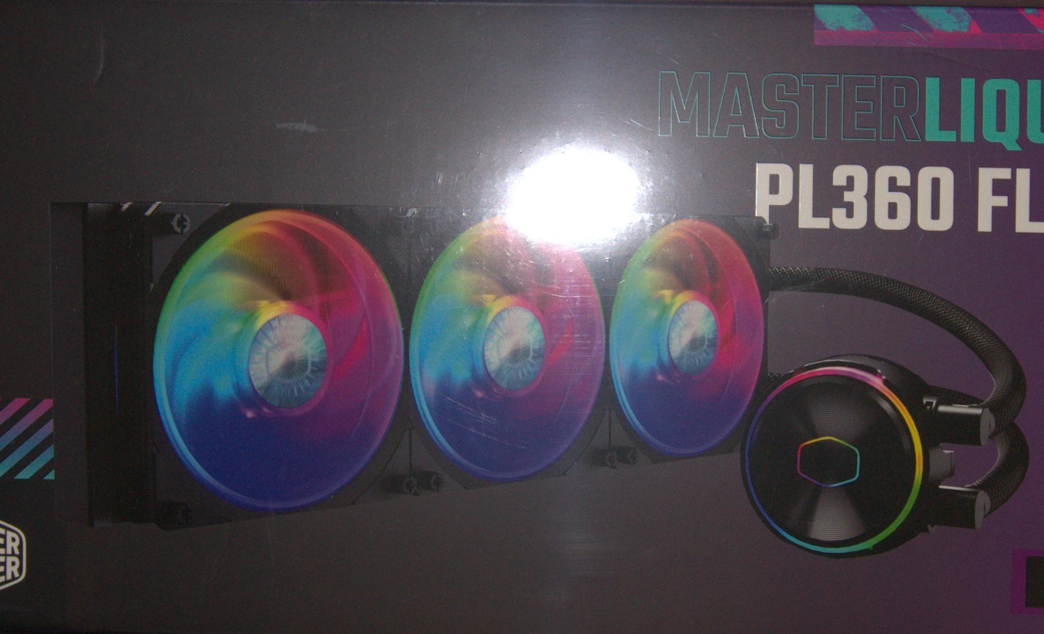 Cooler Master MasterLiquid PL360 FLUX Close-Loop AIO CPU Liquid Cooler