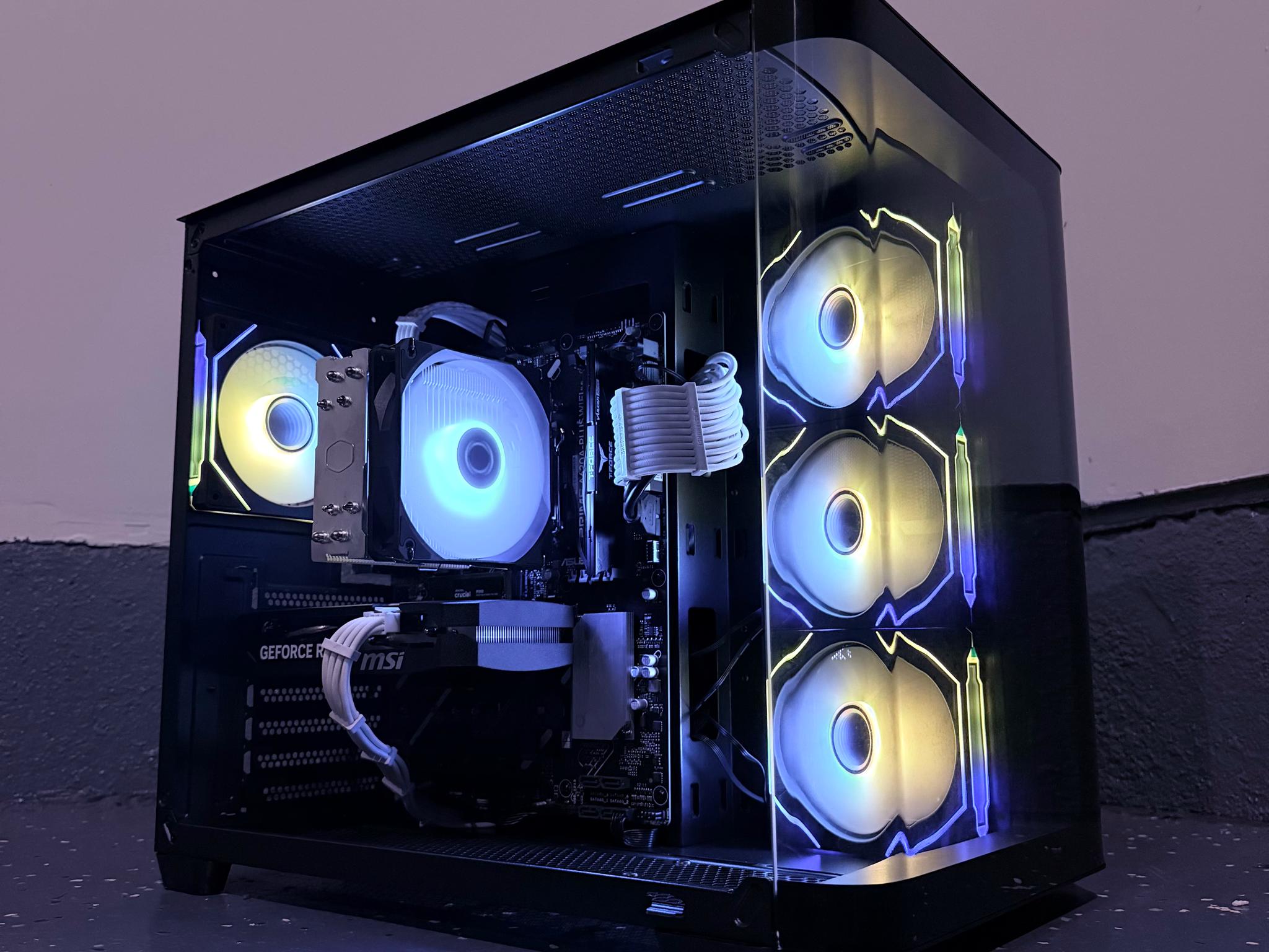 🟣"Nebula Rose"🌹| 1440p Gaming | RTX 5060 | Ryzen 5 8400F | 16GB DDR5 | 1TB NVMe