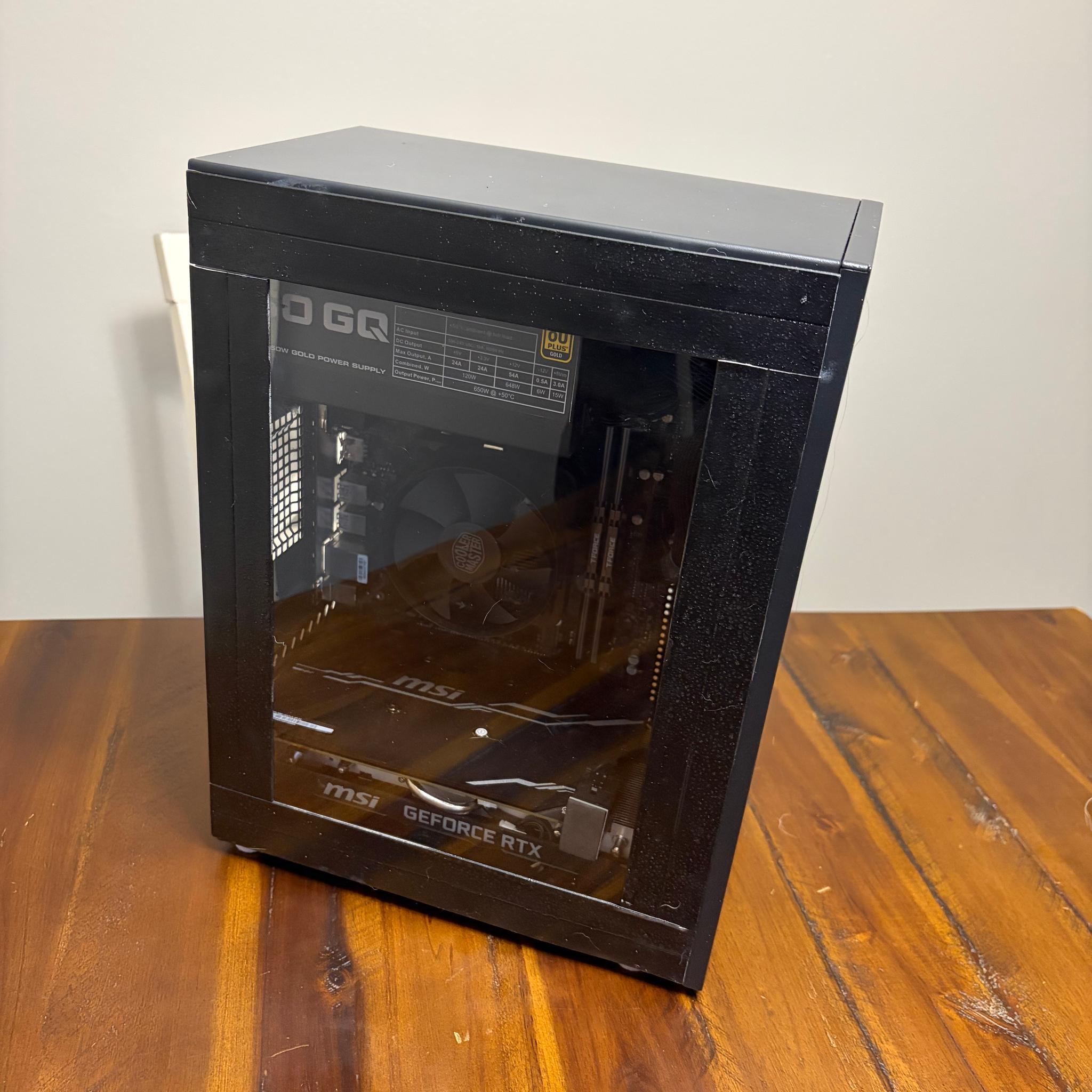 GeForce RTX 2060 Custom Gaming PC - Ryzen 5 5500, 16GB RAM, 1TB SSD
