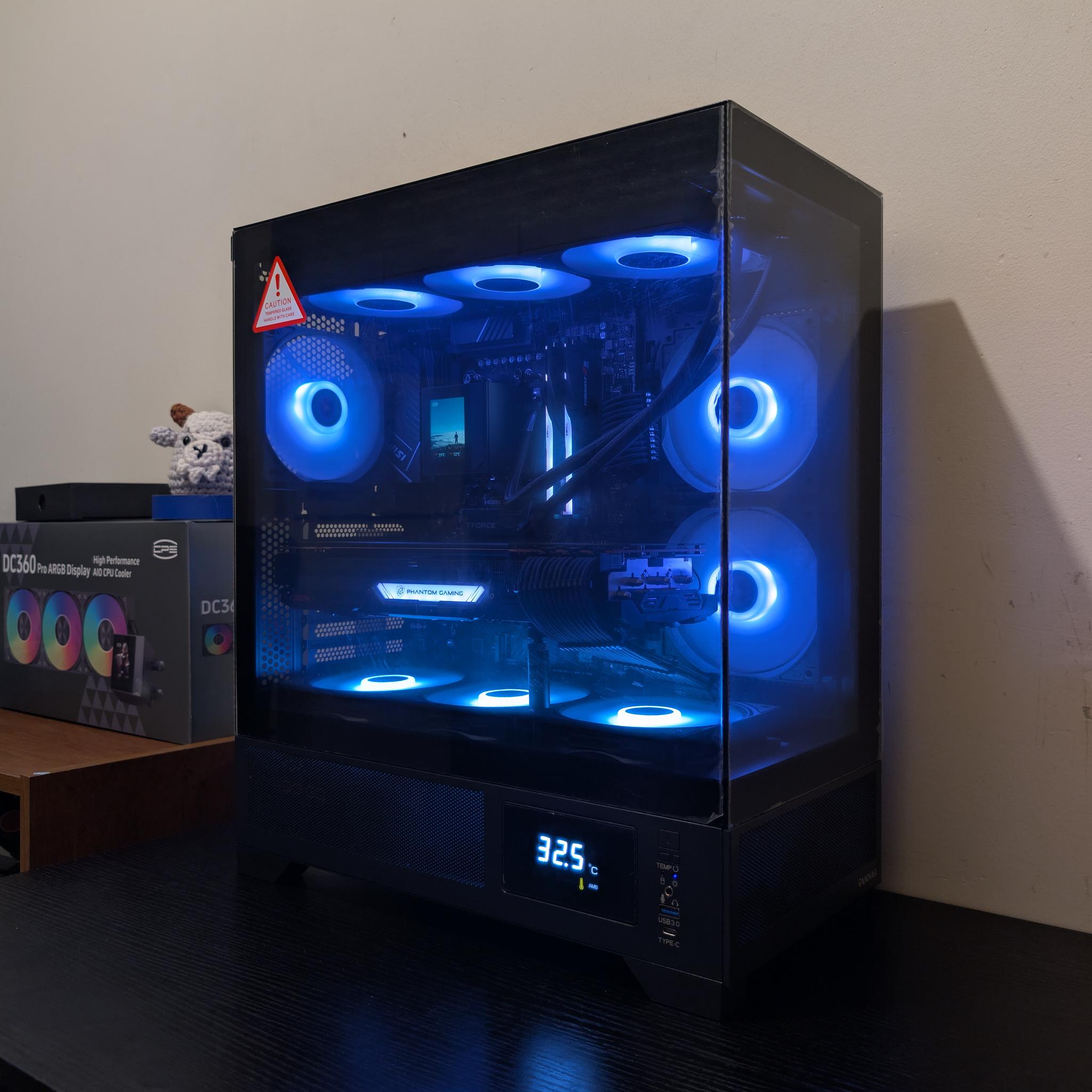 🔥🐦‍⬛ 1440p Gaming Beast | RX 6950XT | Ryzen 7 7700X | 2TB SSD | 32GB RAM | WiFi 6 & Bluetooth 🐦‍⬛🔥
