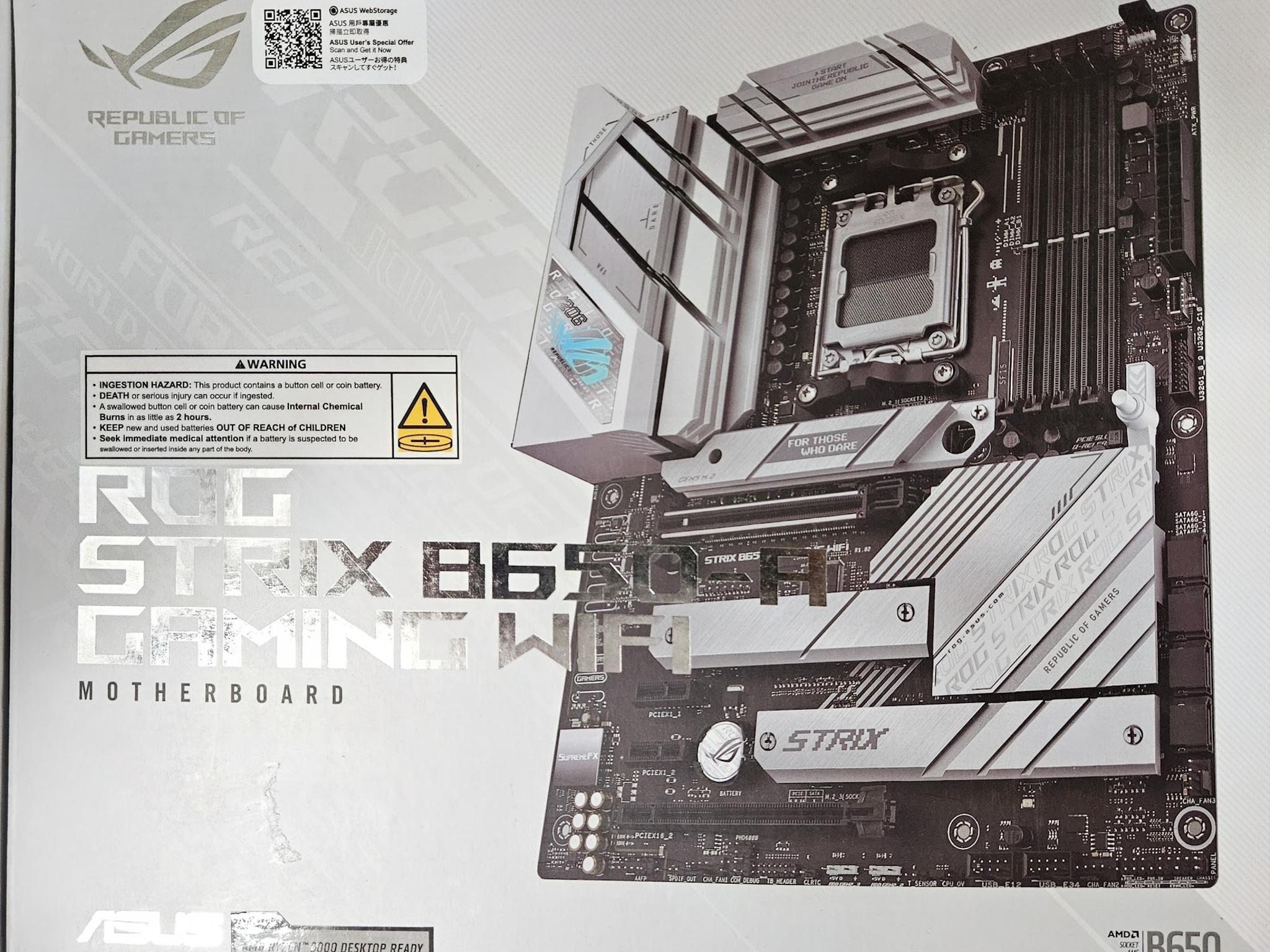 ASUS ROG STRIX B650-A GAMING WIFI | Used [Clearance]