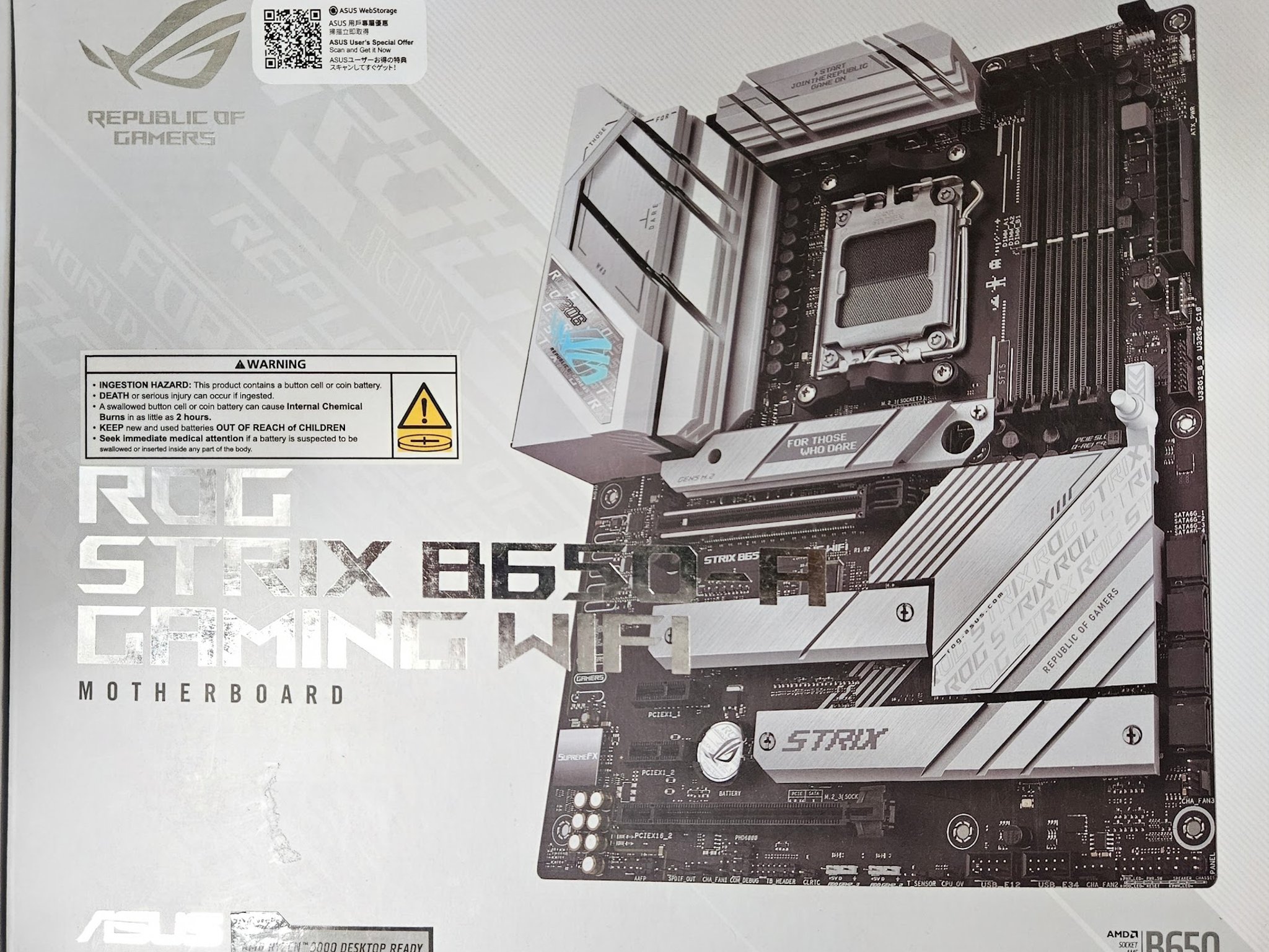 ASUS ROG STRIX B650-A GAMING WIFI | Used [Clearance]