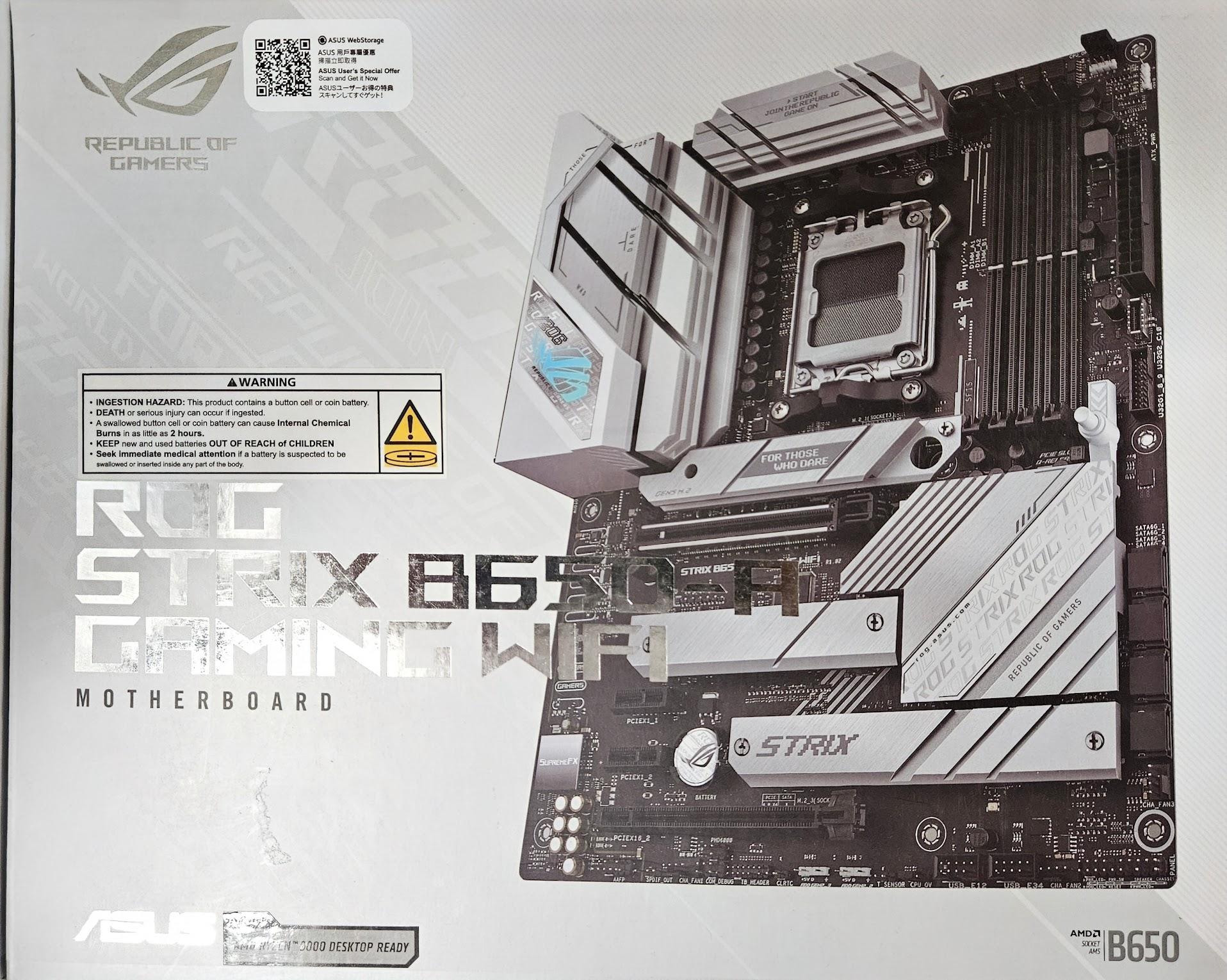 ASUS ROG STRIX B650-A GAMING WIFI | Used [Clearance]