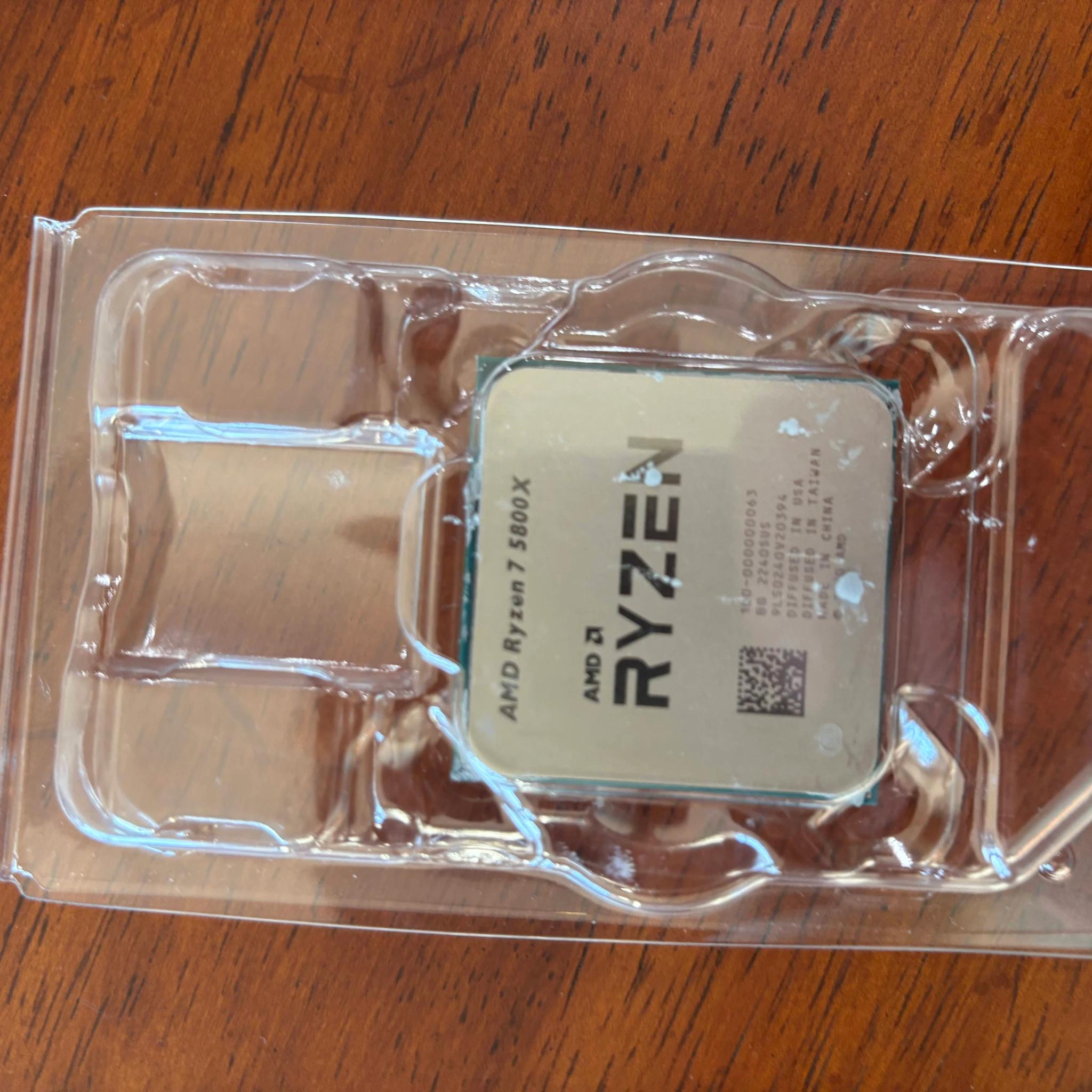 Ryzen 7 5800x AM4 CPU