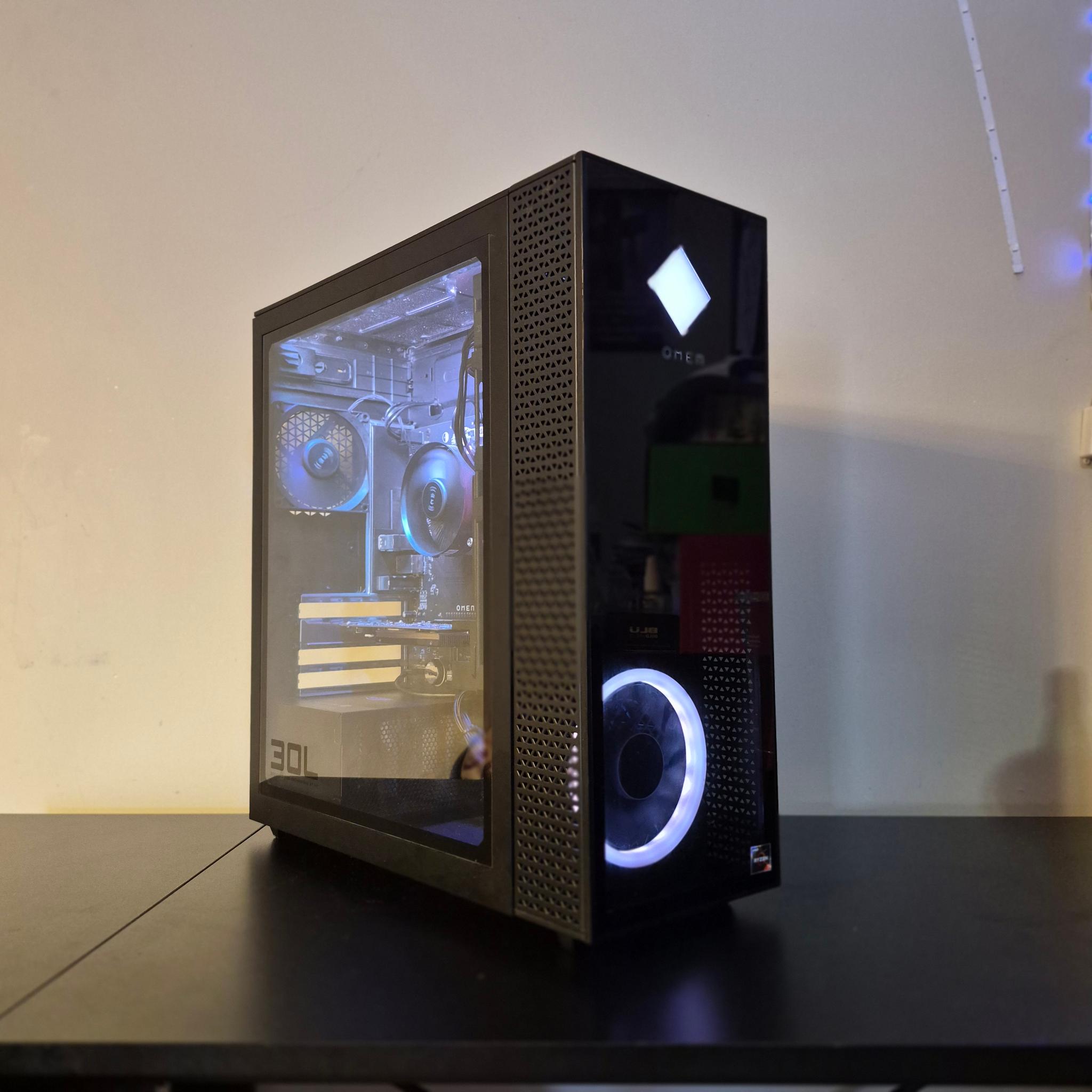 OMEN Gaming Pc - RX 6400 | 7 3700X | 256GB NVMe | 16GB RAM
