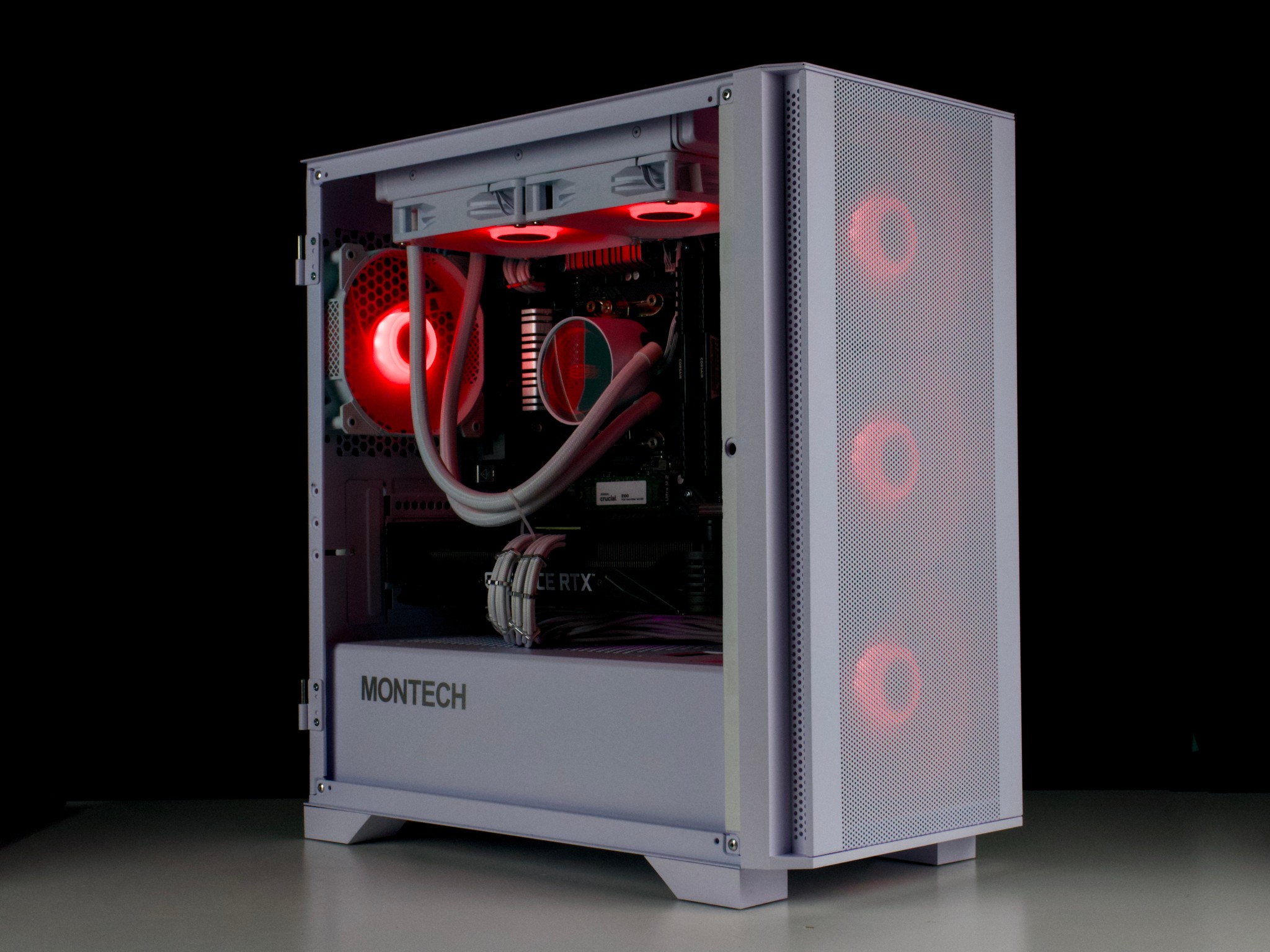 🧊❄️🧊 White Gaming PC – RTX 3070, Ryzen 7 3700X, 16GB RAM, 1TB SSD - WiFi, BlueTooth 🧊❄️🧊