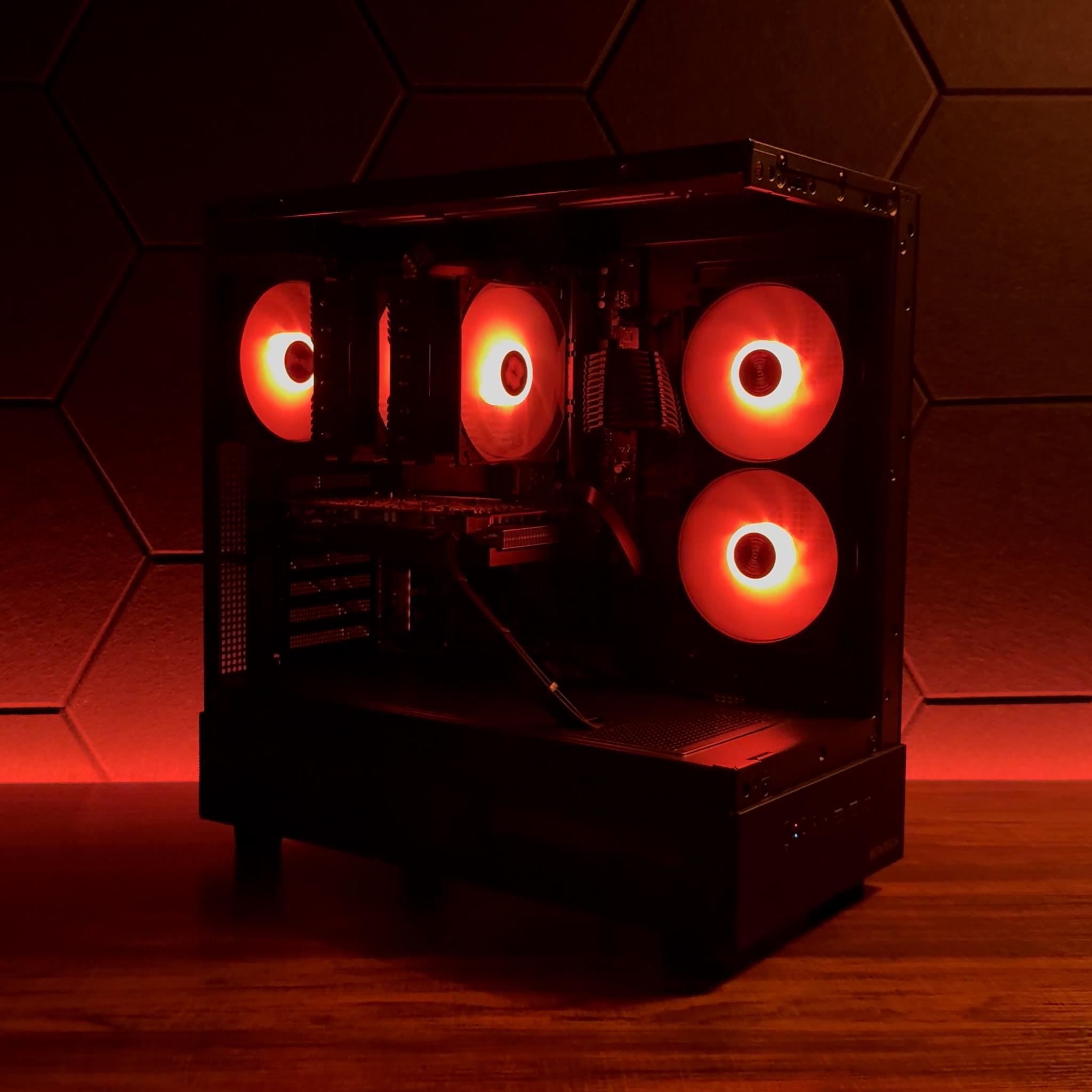 🌑 Tenebris 🌑 AMD RX 6600 XT / AMD R5 3600 / 1TB NVME / 16GB DDR4 RAM / Air Cooled / Windows 11 Pro