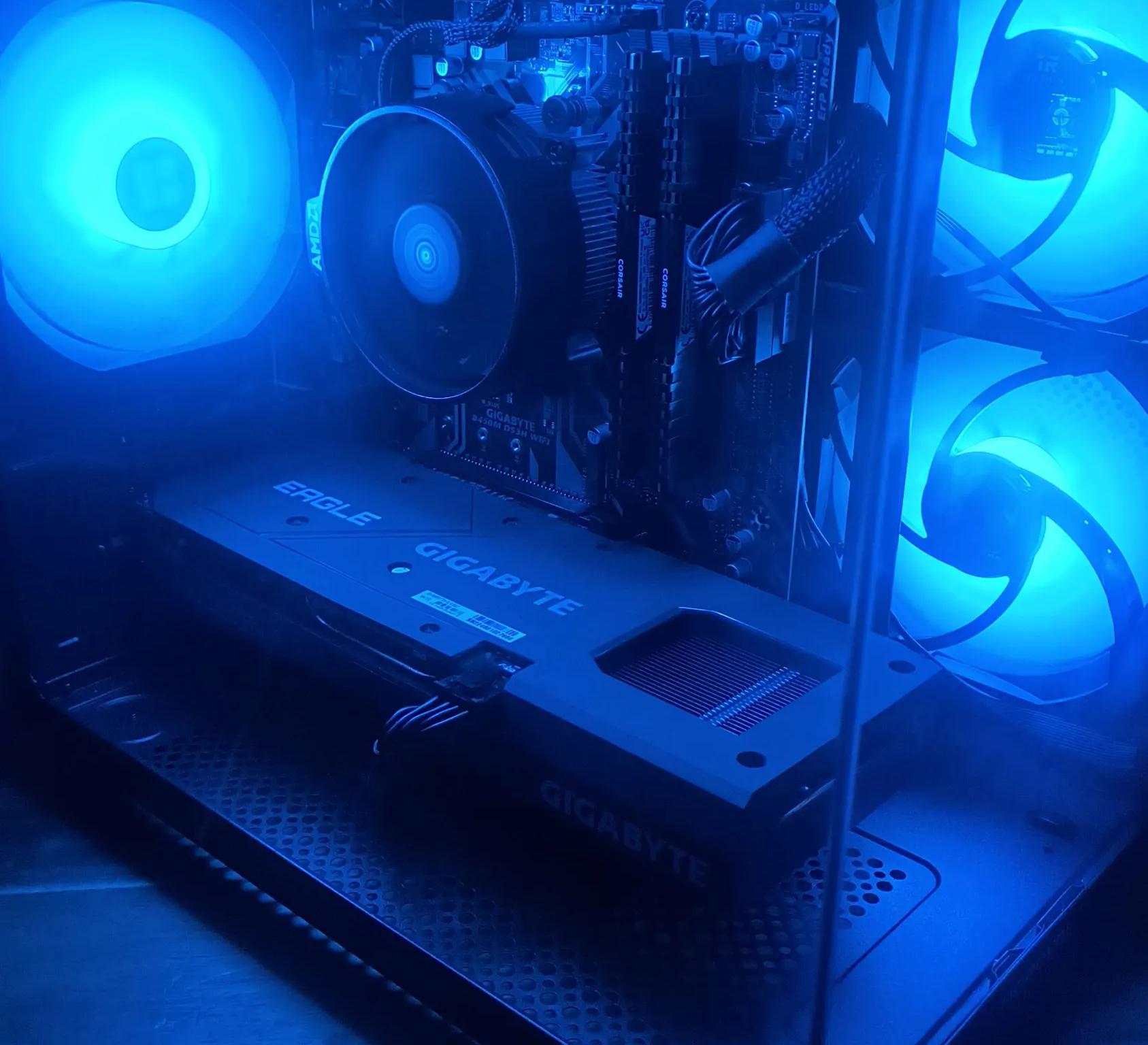 The Anvil ~ Ryzen 5 3600 ~ RX 6650XT ~ 32GB DDR4 ~ 512GB SSD ~ 3TB HDD ~ WIFI ~ ARGB