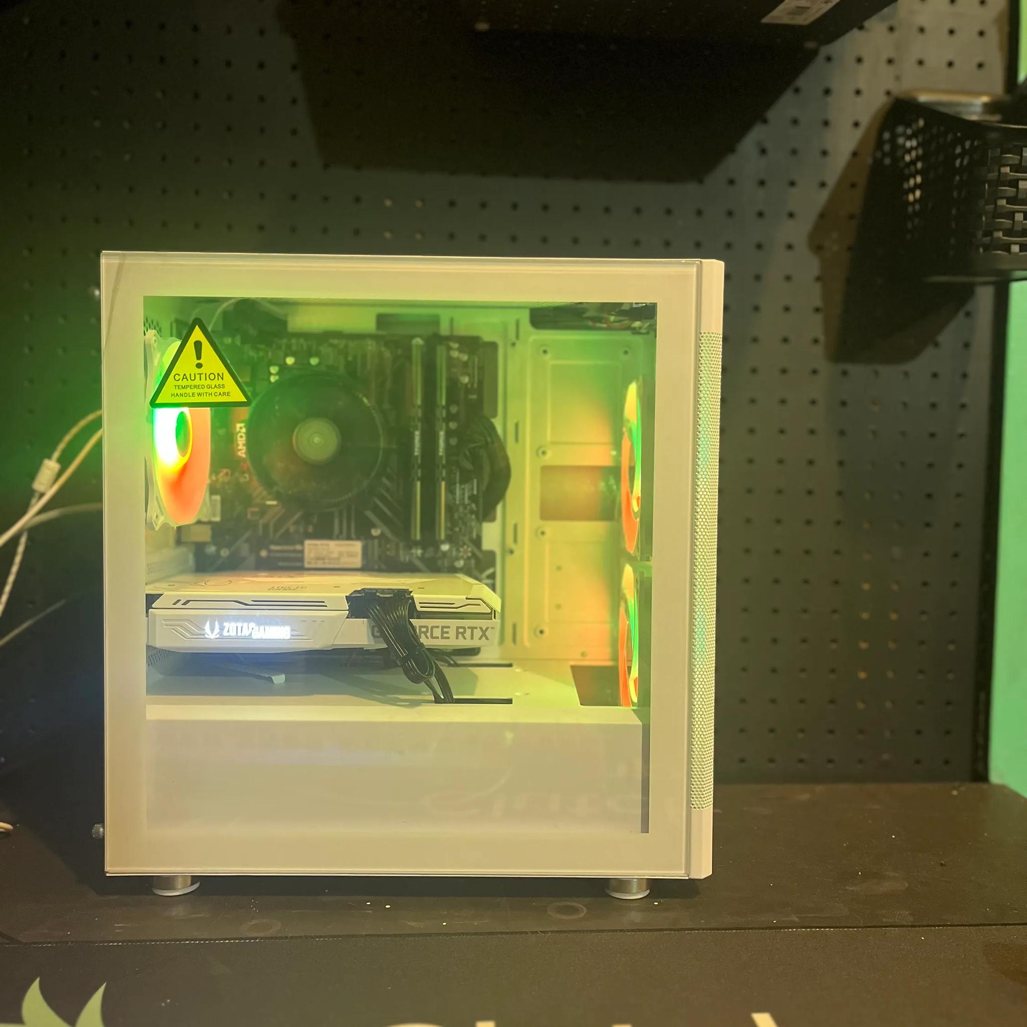 Clutch Computer Serpent Plus Gaming PC Ryzen 5 5500, RTX 3060, 1TB SSD, 16gb RAM