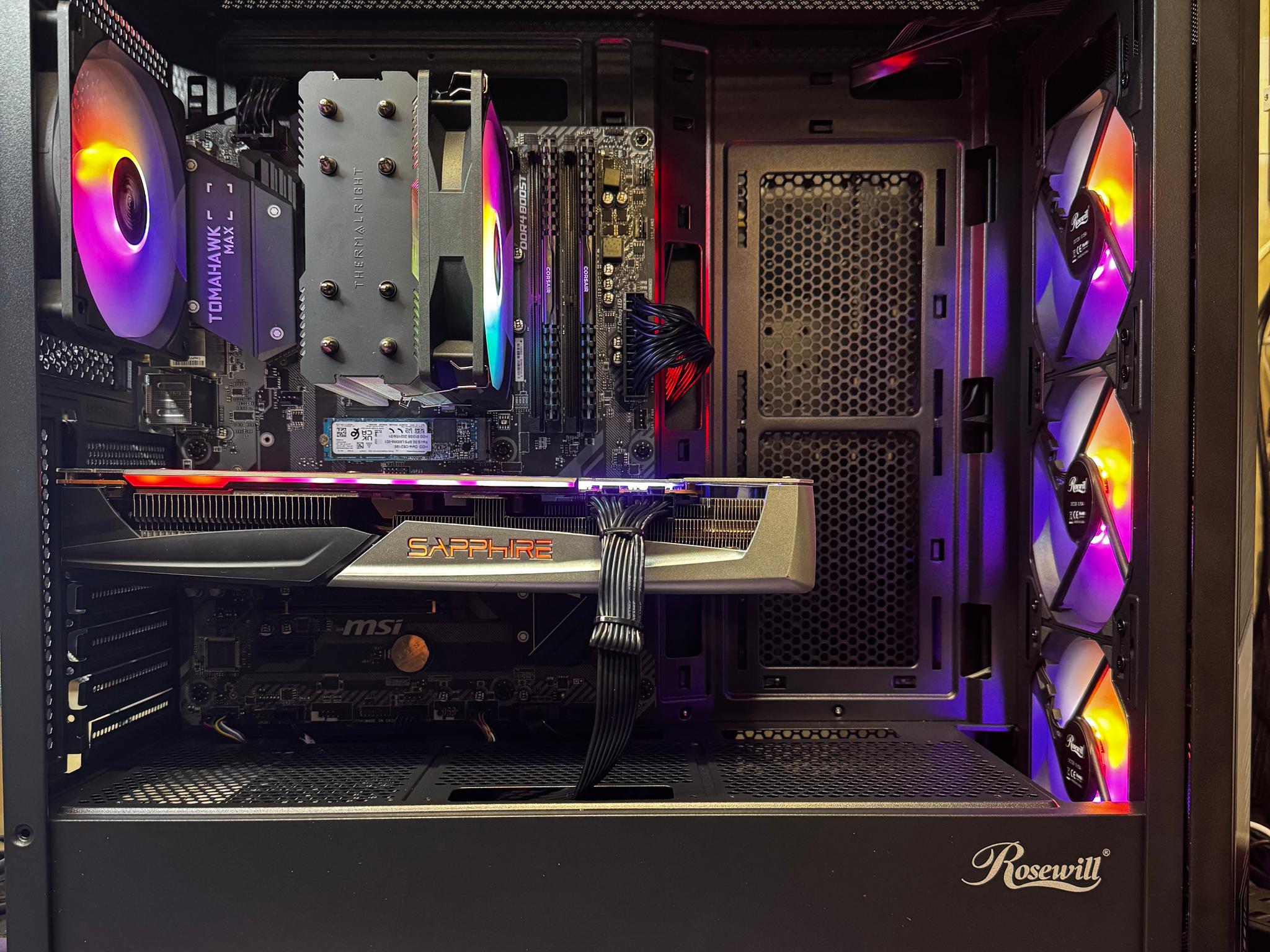 [Vidar] || Ryzen 5 3600X + Sapphire NITRO+ RX 5700 XT 8GB — 16GB DDR4 + 512GB NVMe SSD