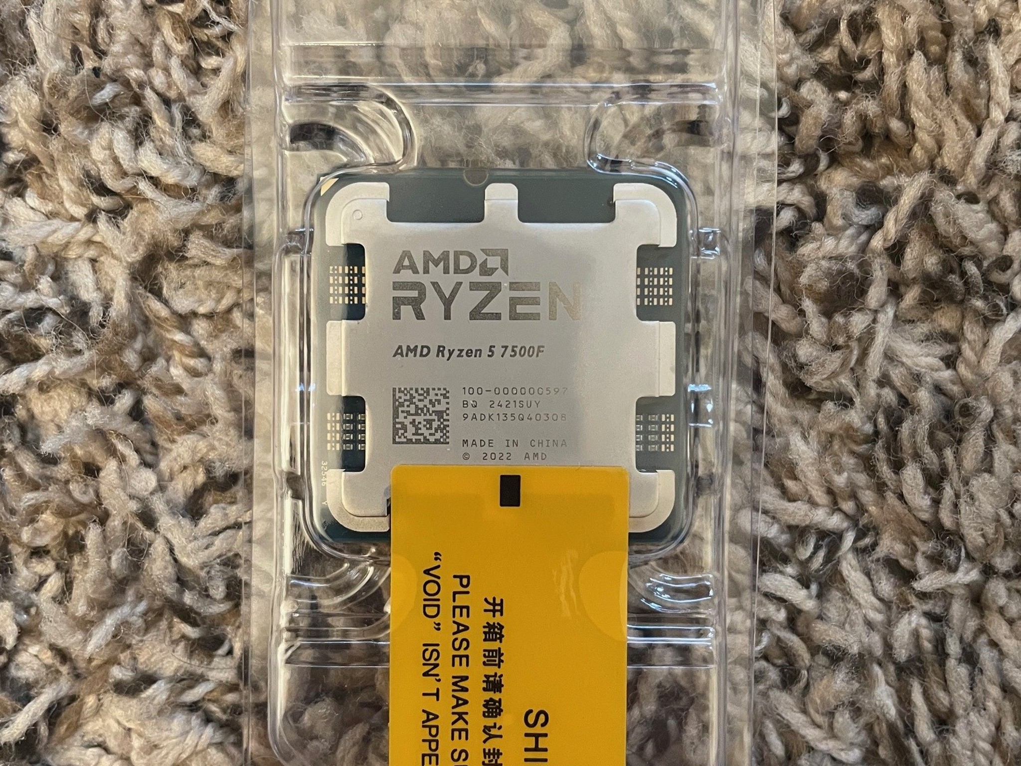 Virtually New Ryzen 5 7500F with Virtually New Thermalright Assassin Spirit 120 EVO (White)
