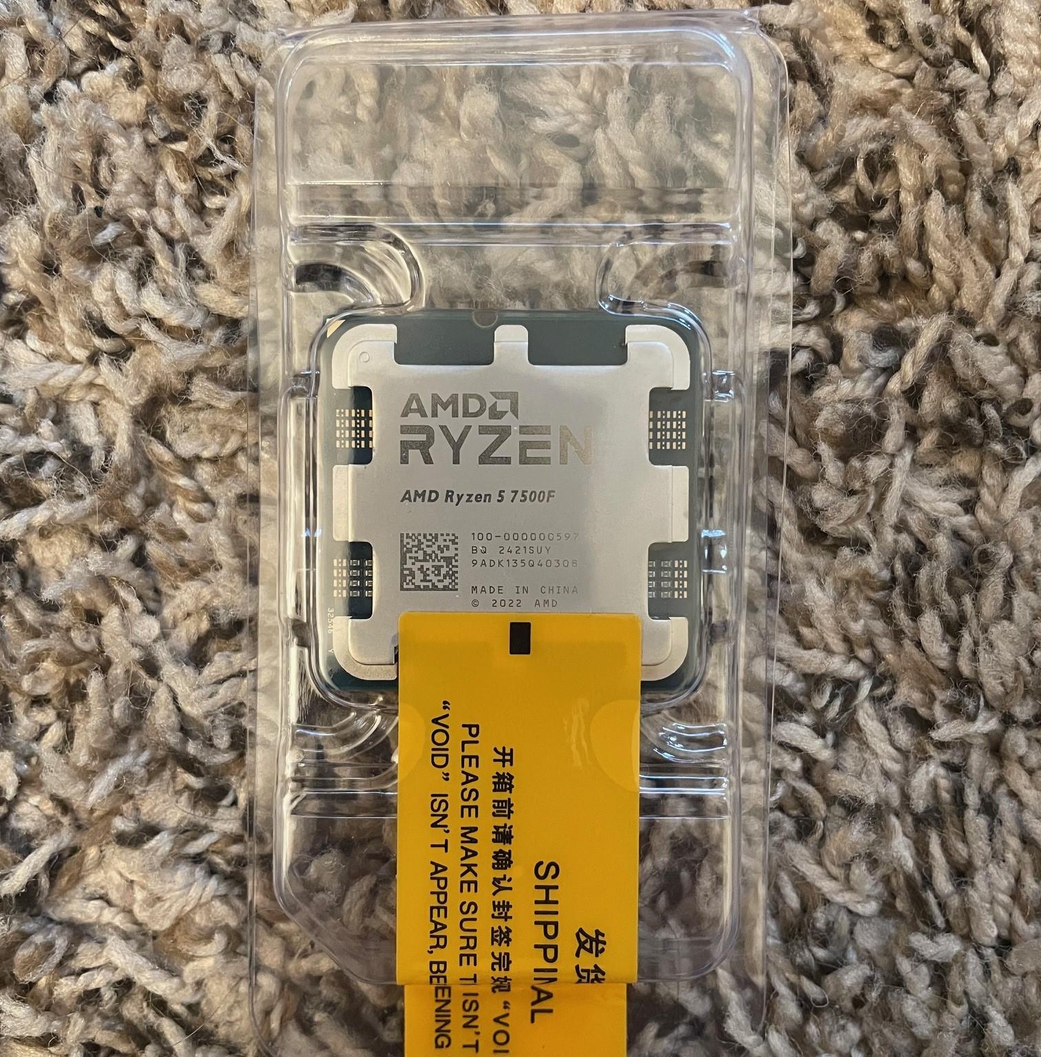 Virtually New Ryzen 5 7500F with Virtually New Thermalright Assassin Spirit 120 EVO (White)