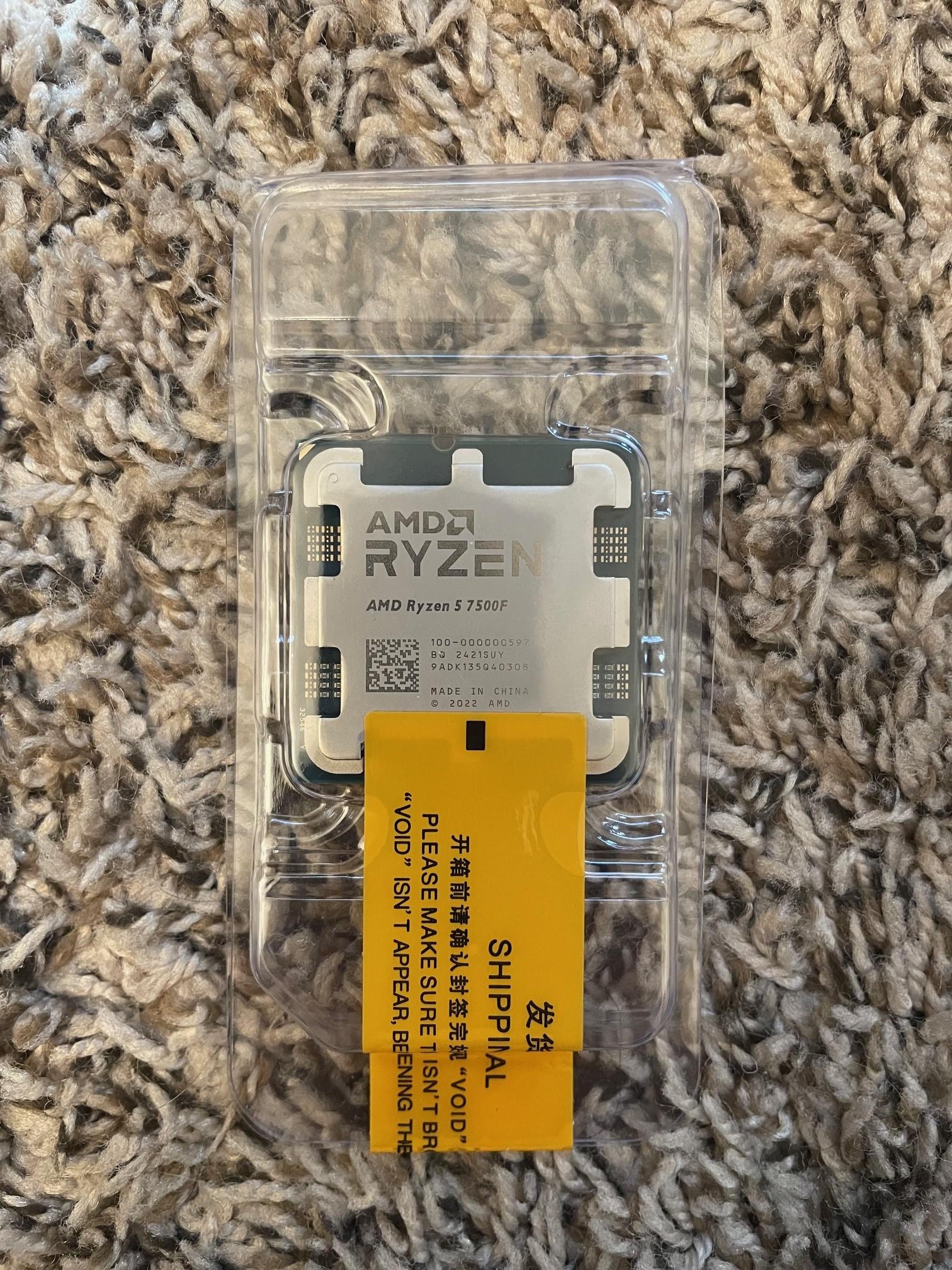 Virtually New Ryzen 5 7500F with Virtually New Thermalright Assassin Spirit 120 EVO (White)